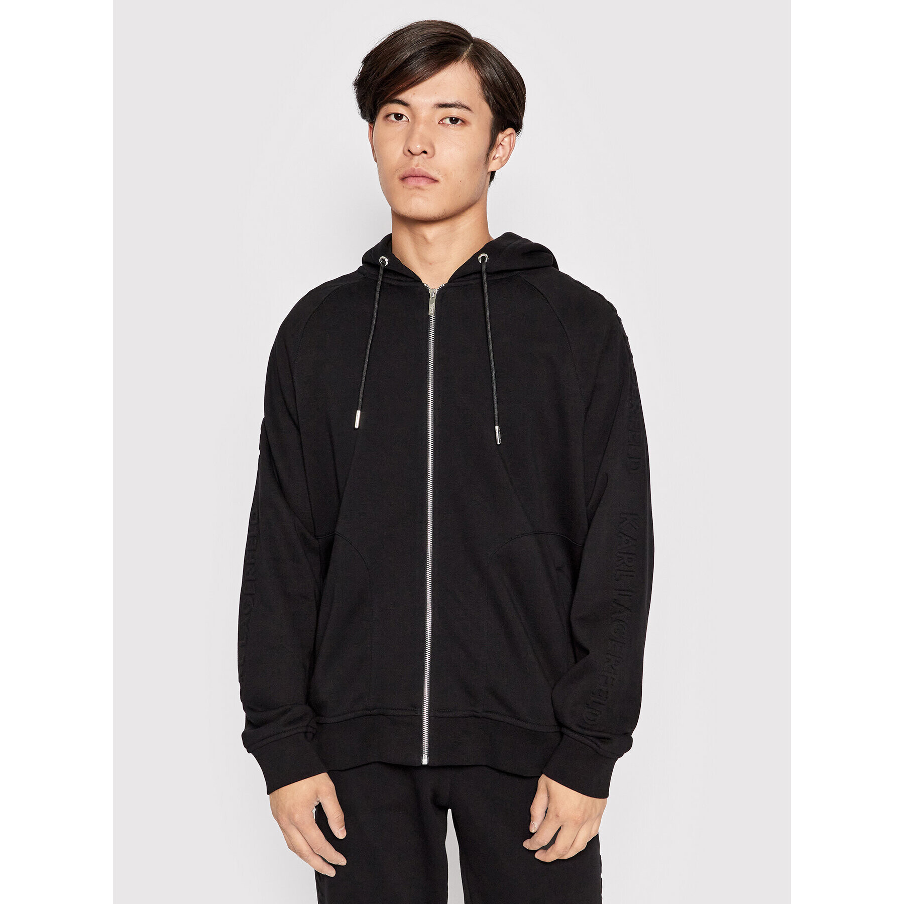 KARL LAGERFELD Суитшърт 705050 521900 Черен Regular Fit - Pepit.bg