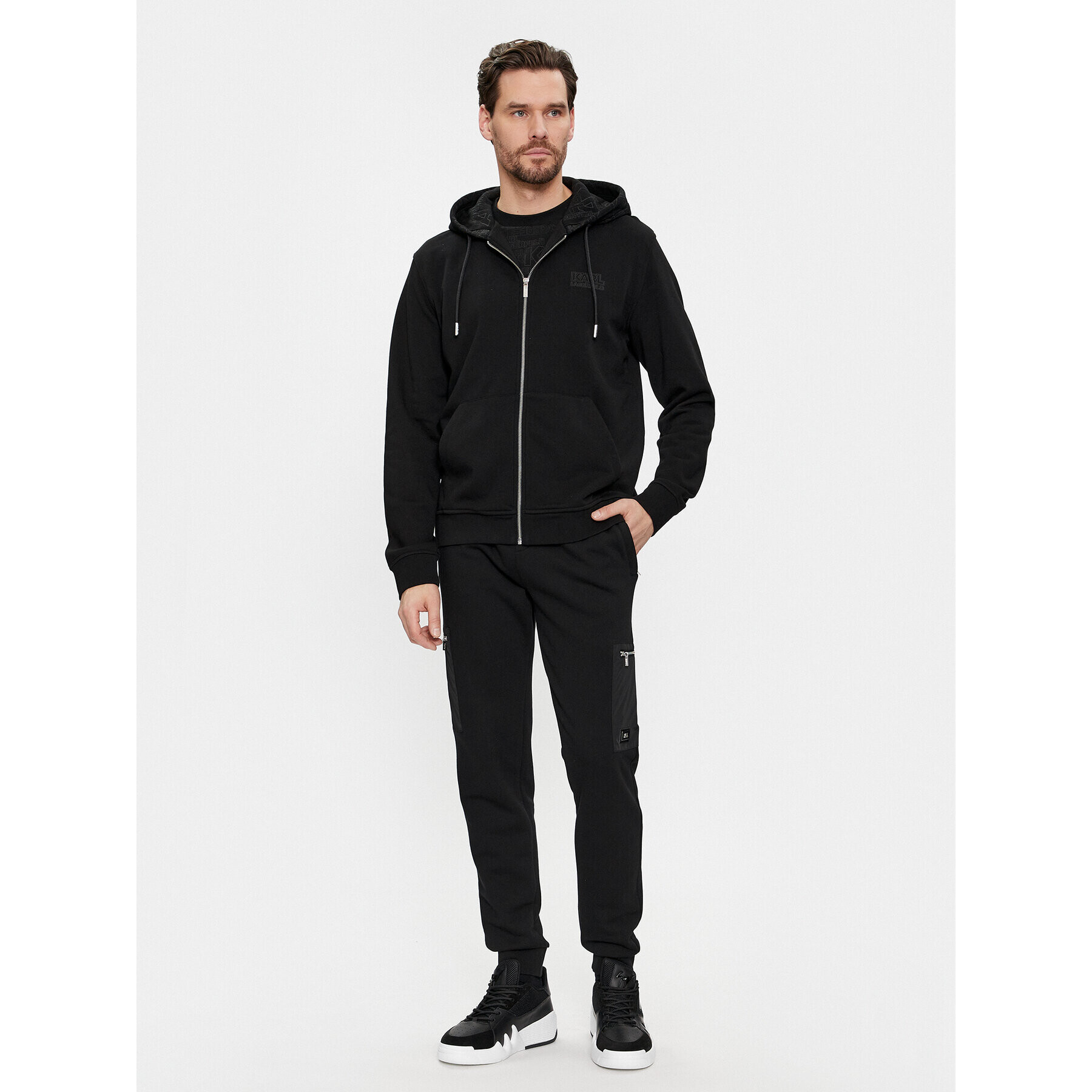 KARL LAGERFELD Суитшърт 705062 541900 Черен Regular Fit - Pepit.bg