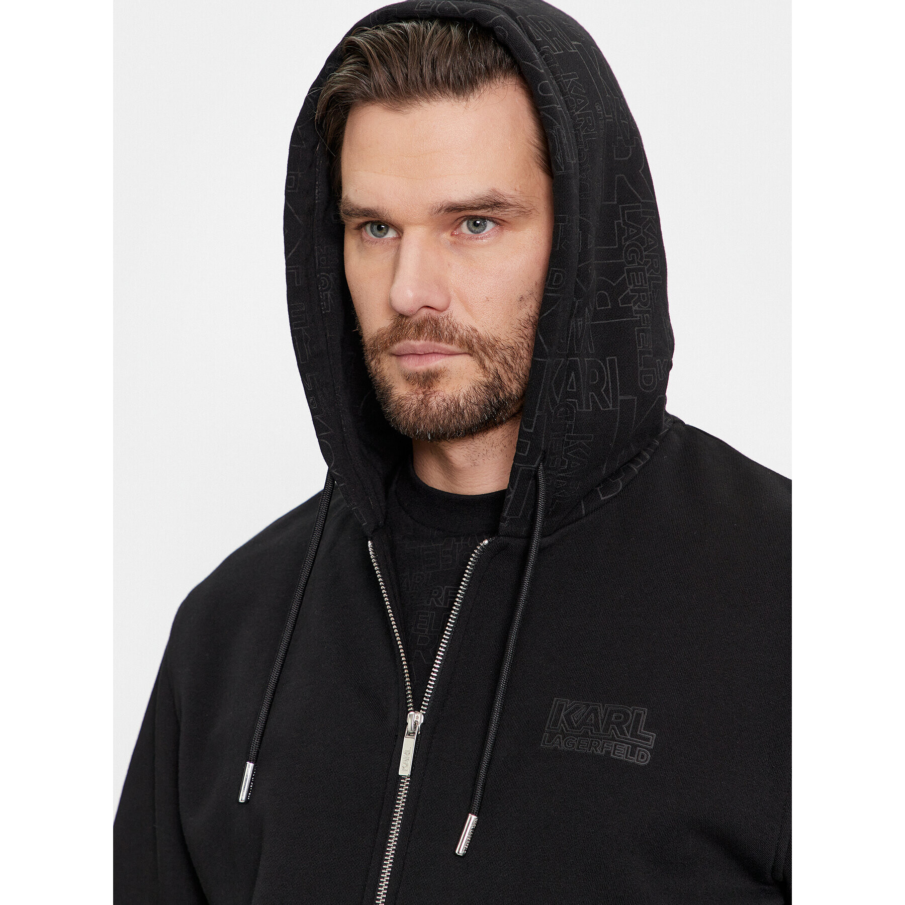 KARL LAGERFELD Суитшърт 705062 541900 Черен Regular Fit - Pepit.bg