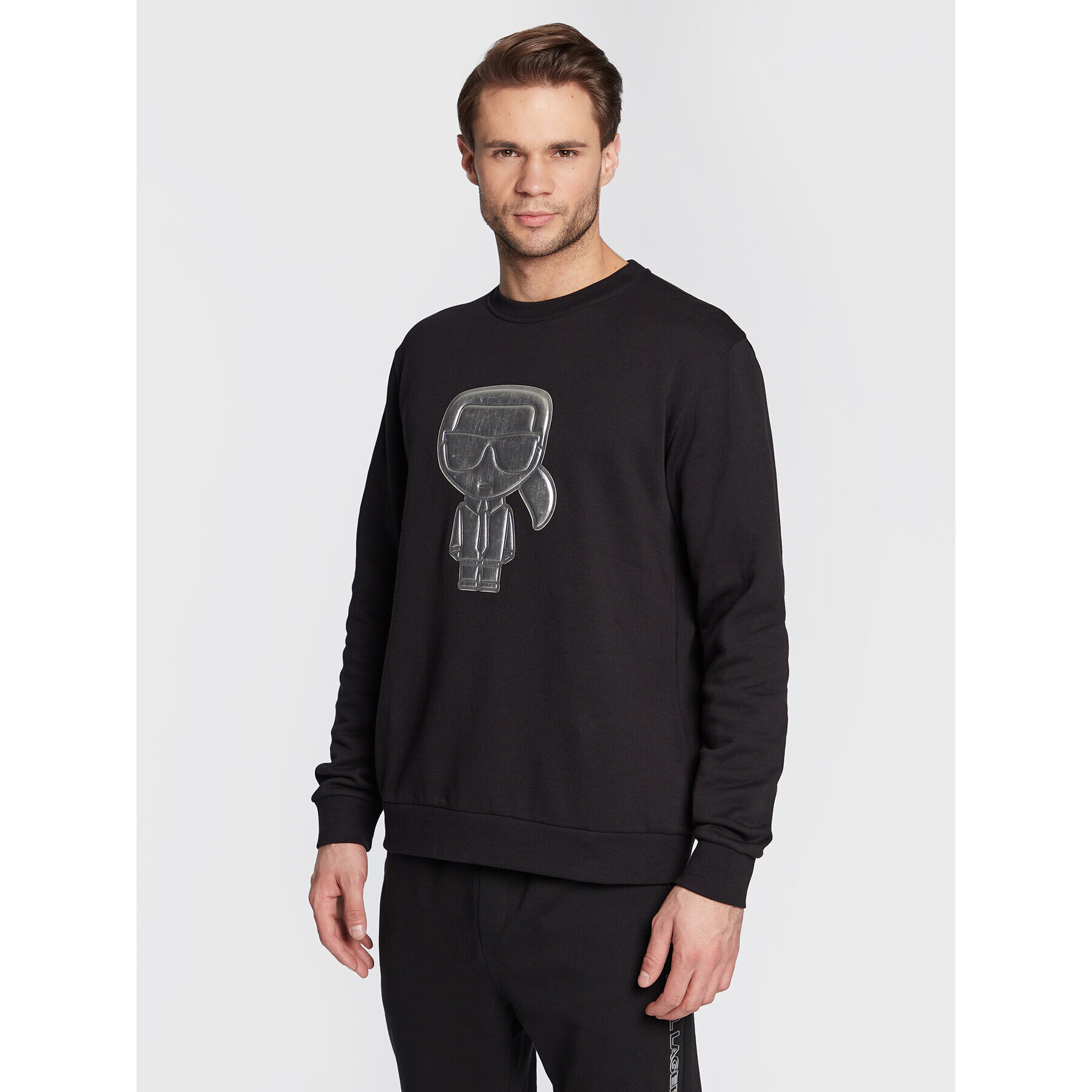 KARL LAGERFELD Суитшърт 705064 524940 Черен Regular Fit - Pepit.bg