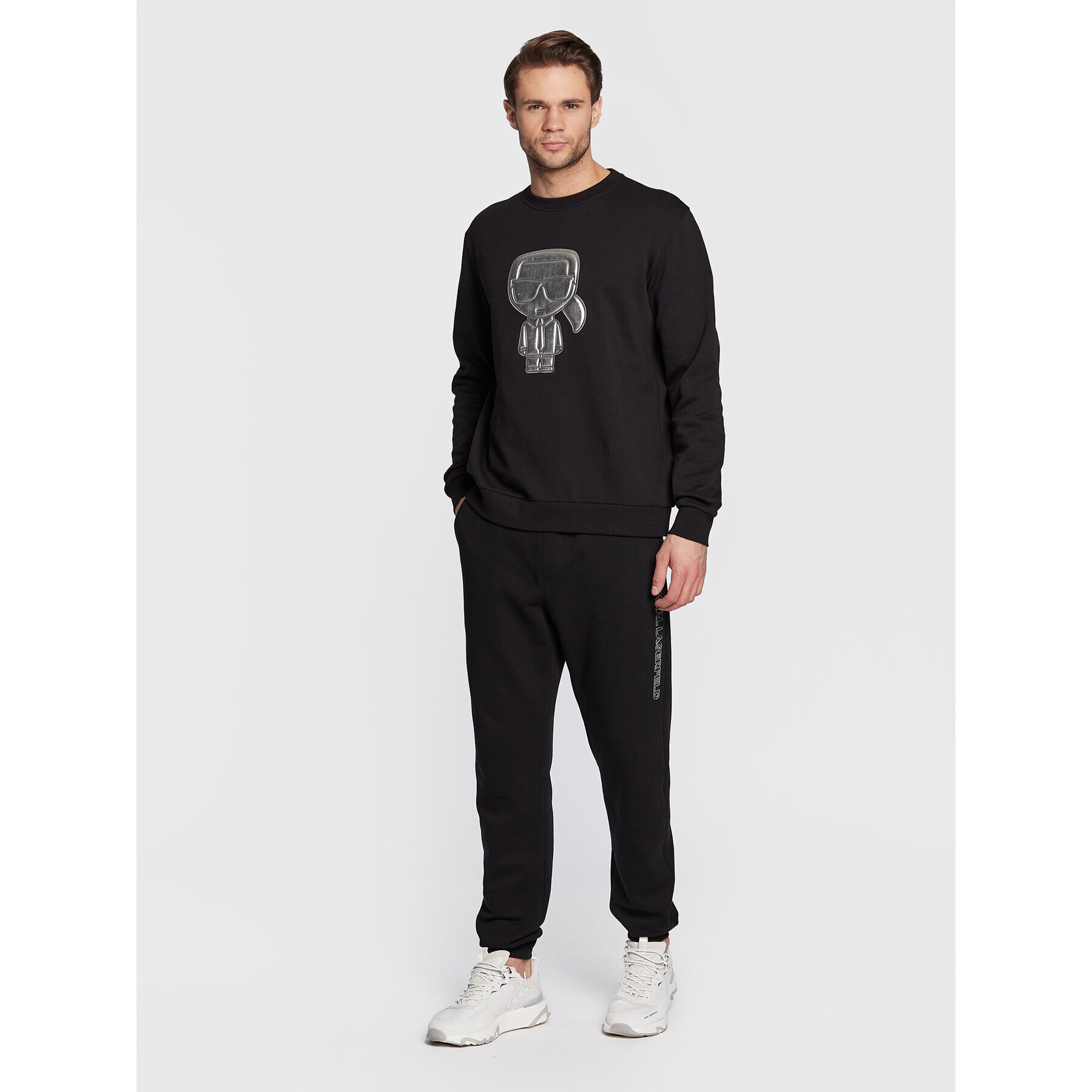 KARL LAGERFELD Суитшърт 705064 524940 Черен Regular Fit - Pepit.bg