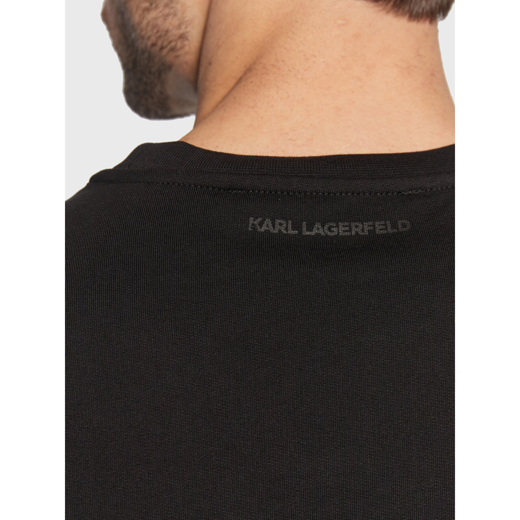 KARL LAGERFELD Суитшърт 705070 524950 Черен Regular Fit - Pepit.bg