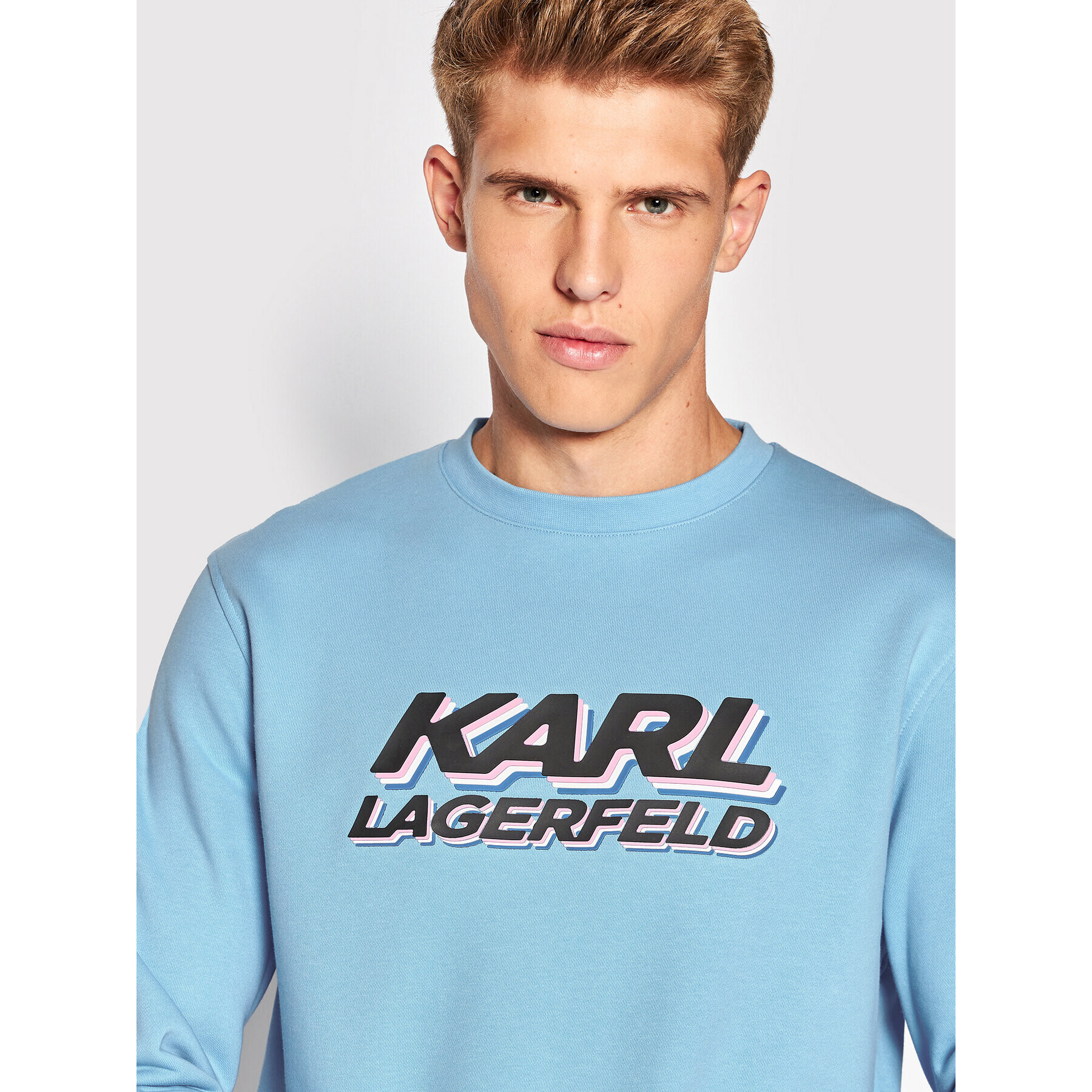 KARL LAGERFELD Суитшърт 705080 523910 Син Regular Fit - Pepit.bg