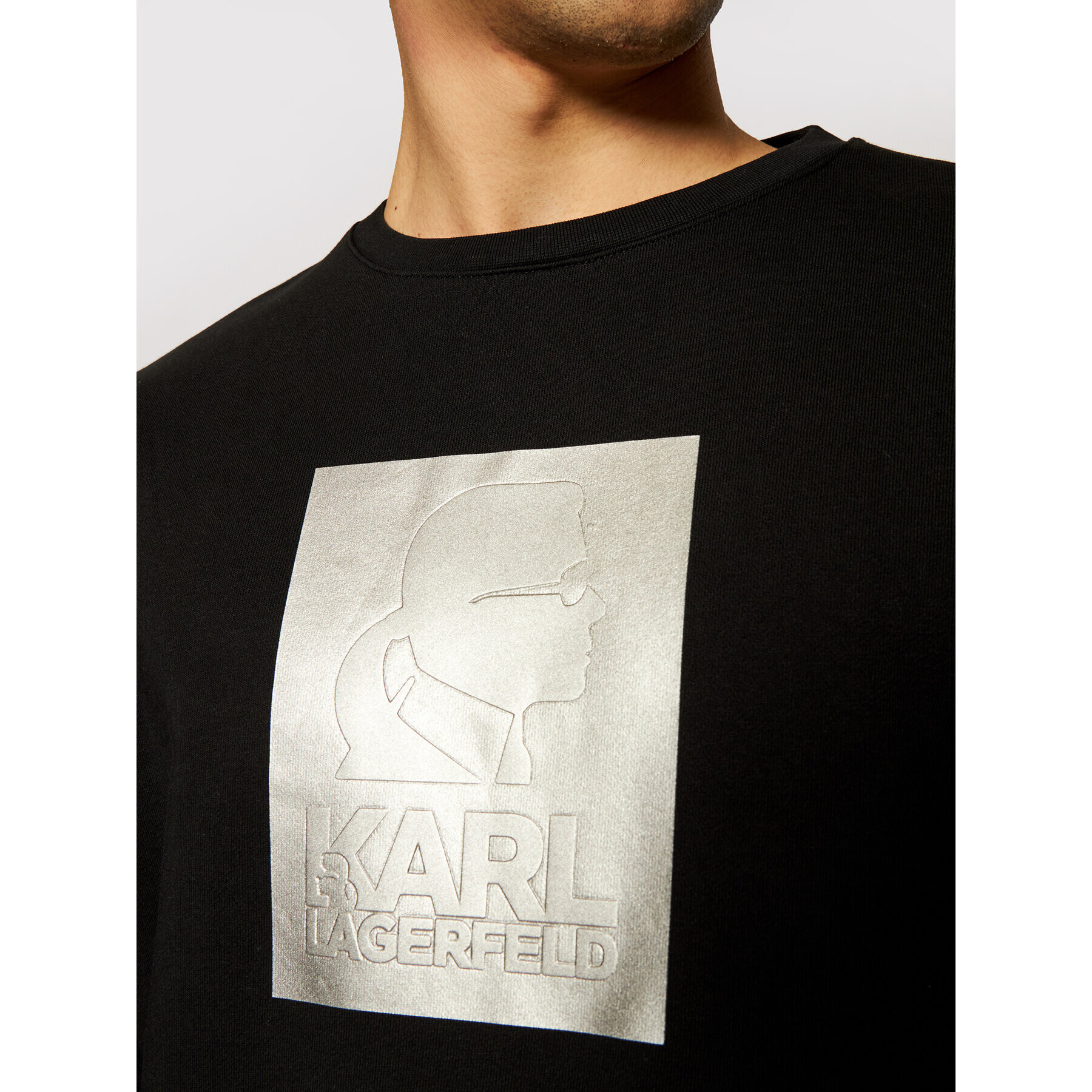 KARL LAGERFELD Суитшърт 705081 511900 Черен Regular Fit - Pepit.bg