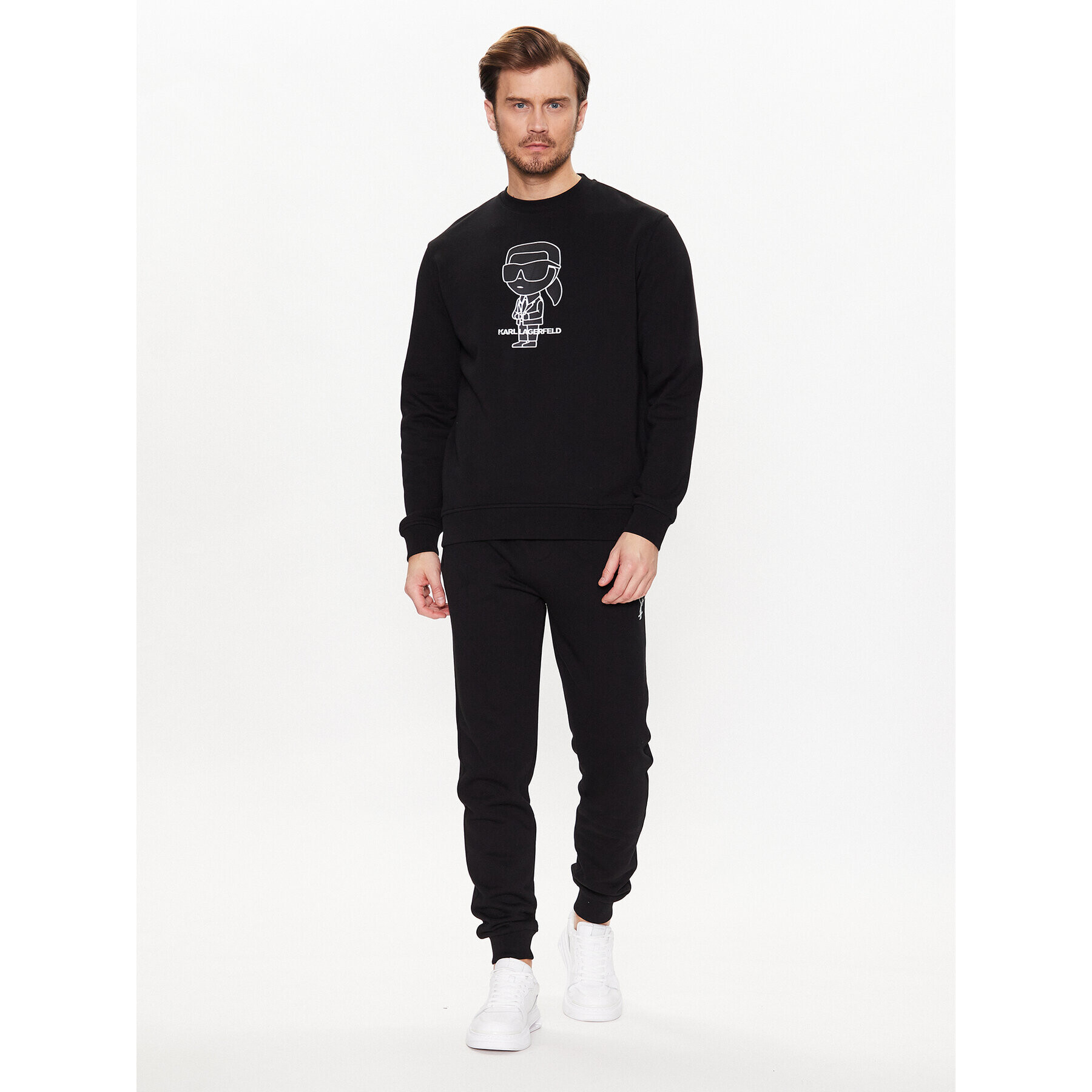 KARL LAGERFELD Суитшърт 705089 531900 Черен Regular Fit - Pepit.bg