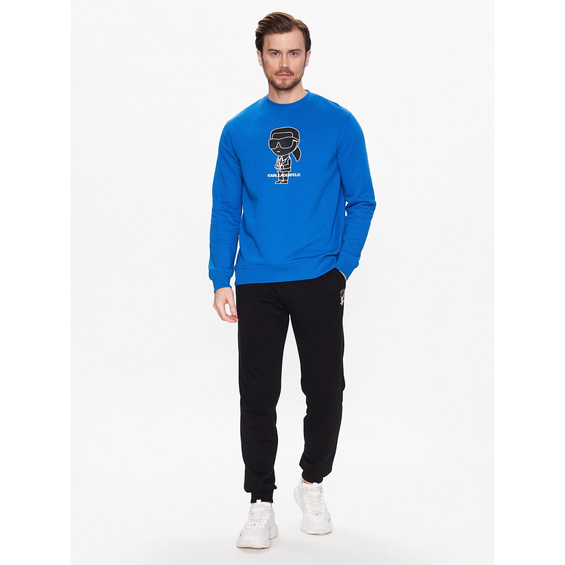 KARL LAGERFELD Суитшърт 705089 531900 Син Regular Fit - Pepit.bg