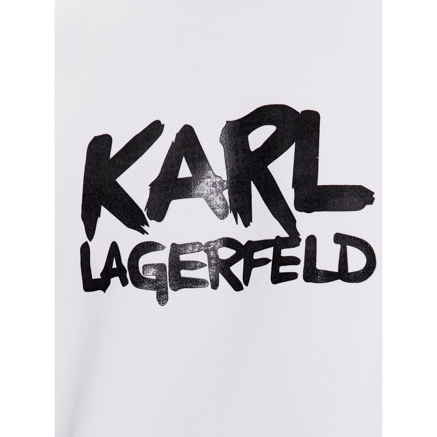 KARL LAGERFELD Суитшърт 705280 531900 Бял Regular Fit - Pepit.bg