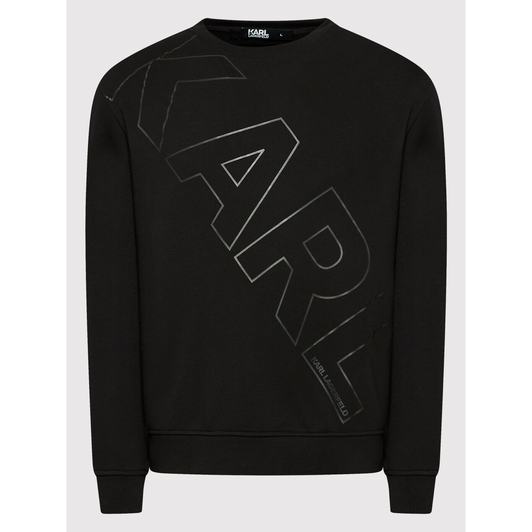 KARL LAGERFELD Суитшърт 705401 523900 Черен Regular Fit - Pepit.bg