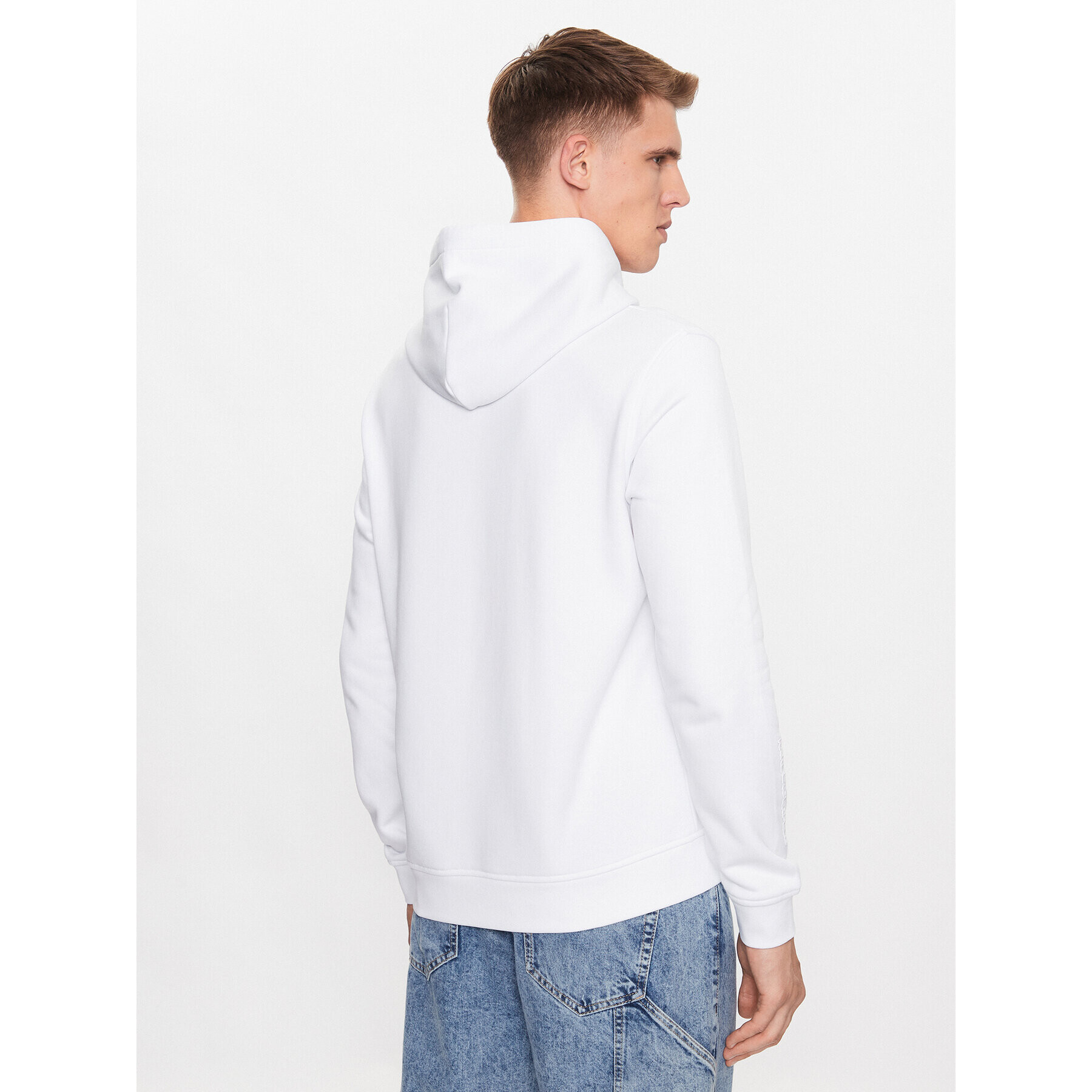 KARL LAGERFELD Суитшърт 705402 533910 Бял Regular Fit - Pepit.bg