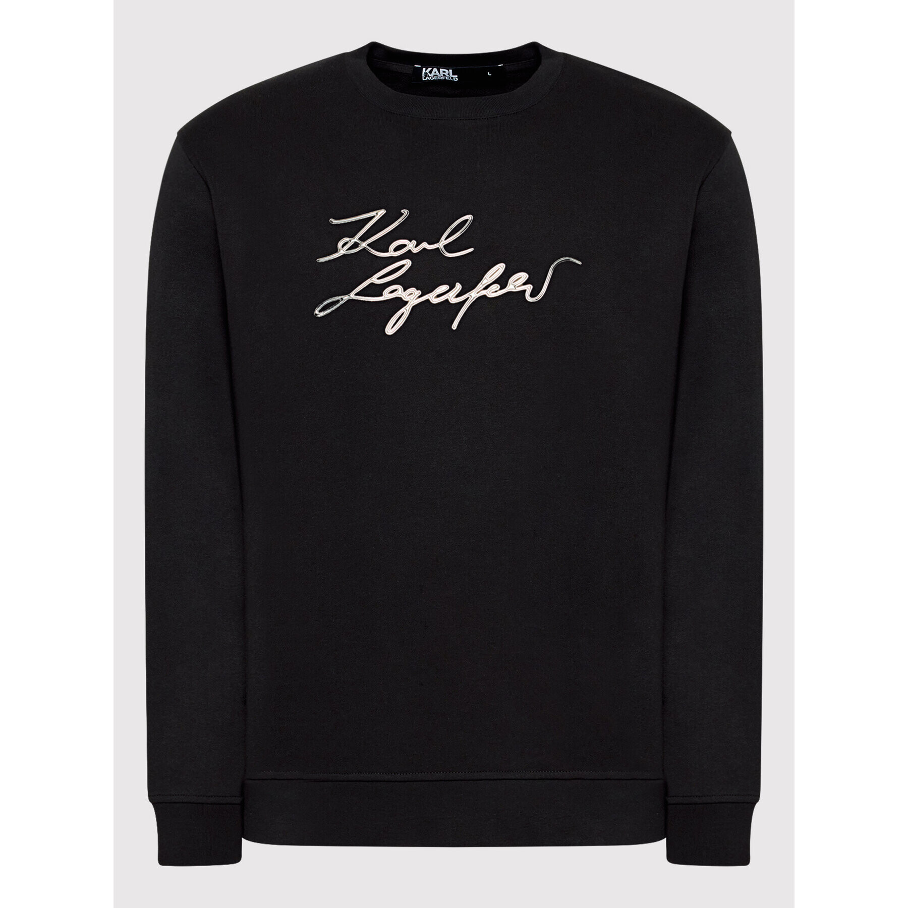 KARL LAGERFELD Суитшърт Crew Neck 705403 521900 Черен Regular Fit - Pepit.bg