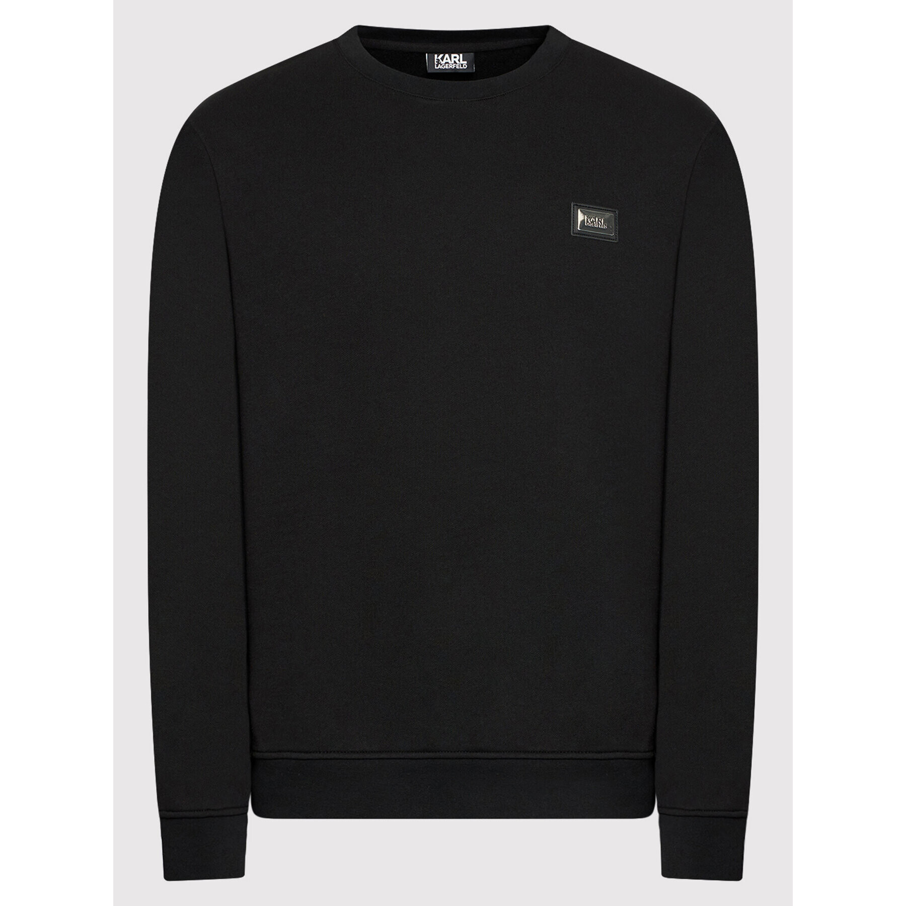 KARL LAGERFELD Суитшърт Crewneck 705048 512910 Черен Regular Fit - Pepit.bg