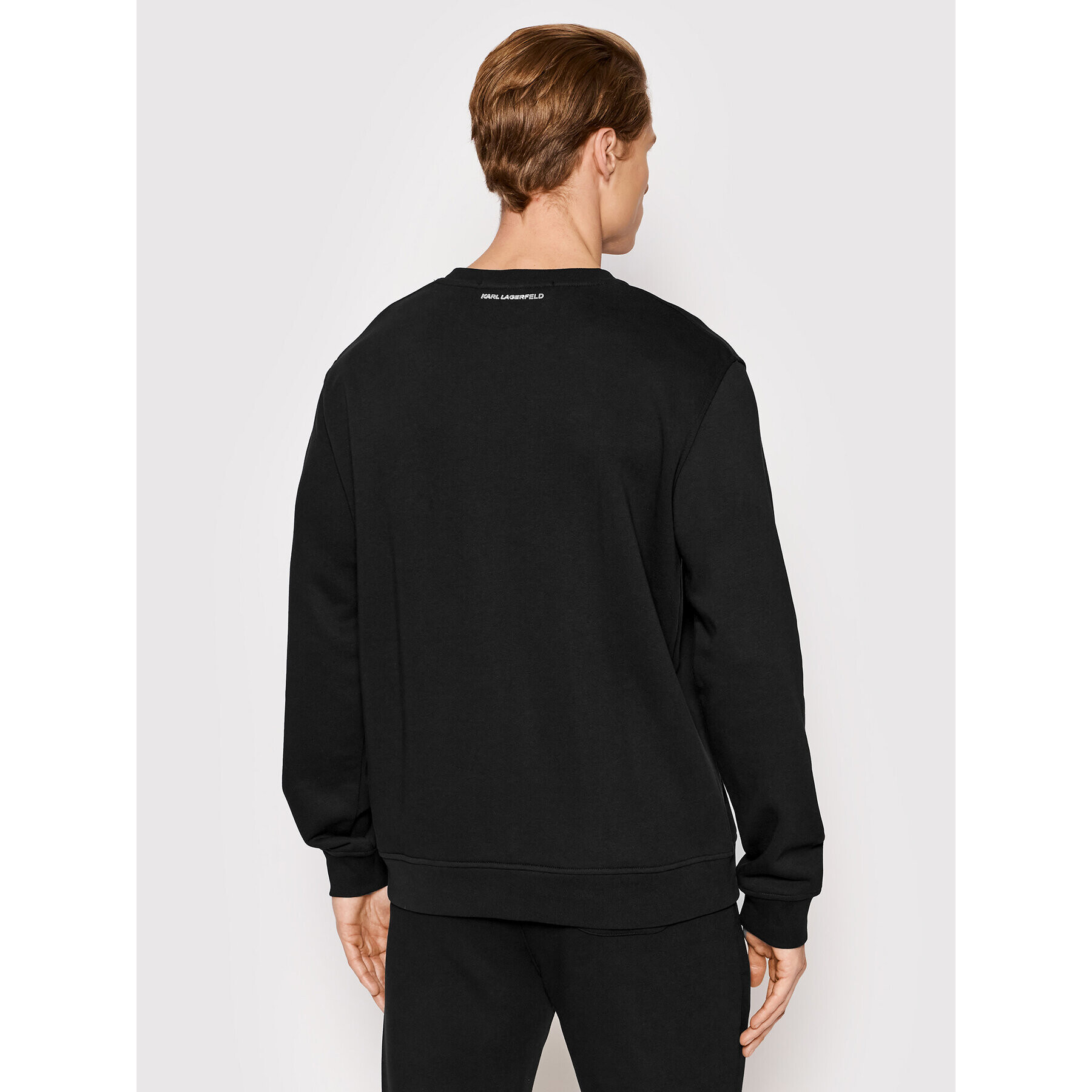 KARL LAGERFELD Суитшърт Crewneck 705400 521900 Черен Regular Fit - Pepit.bg