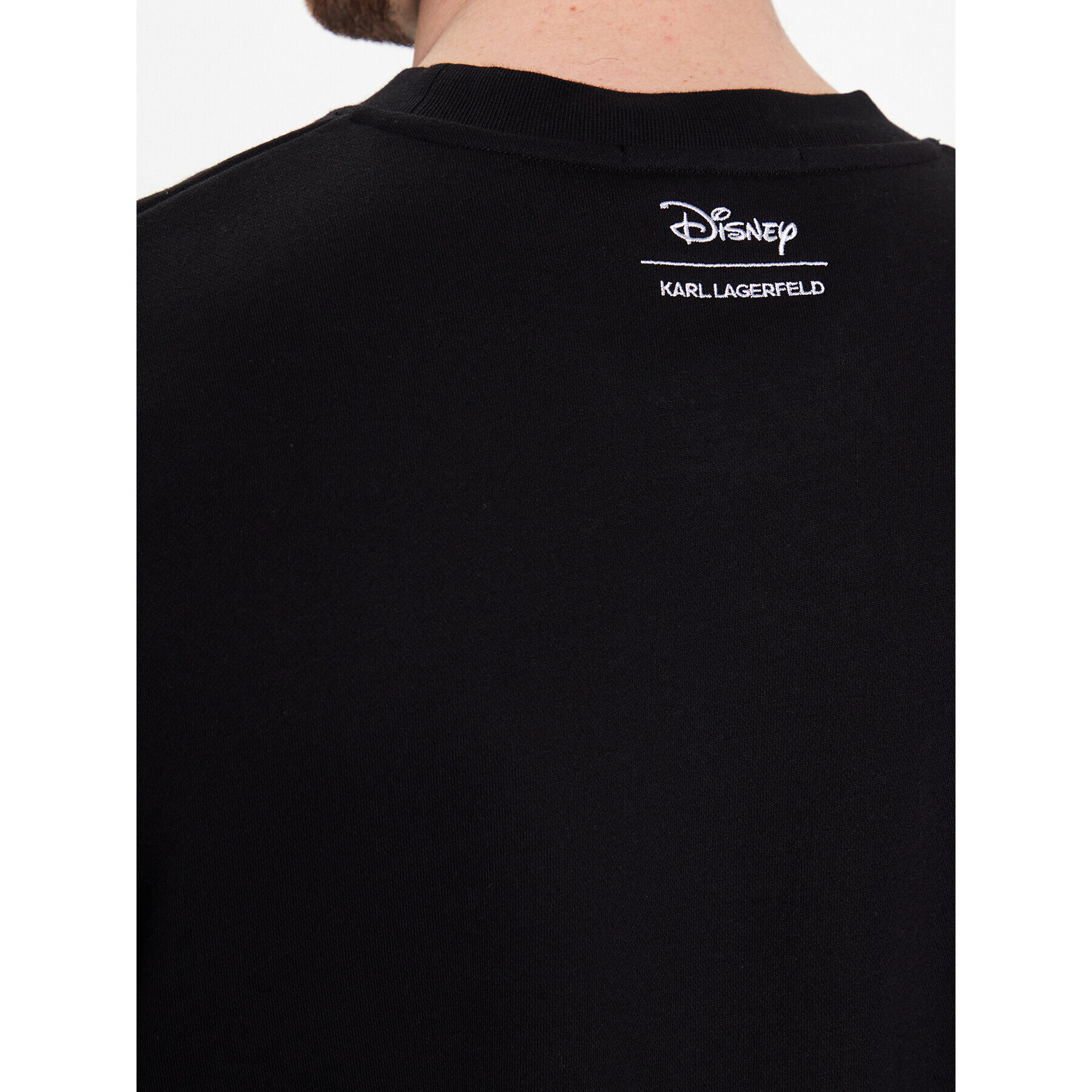 KARL LAGERFELD Суитшърт DISNEY Logo 705098 532930 Черен Regular Fit - Pepit.bg