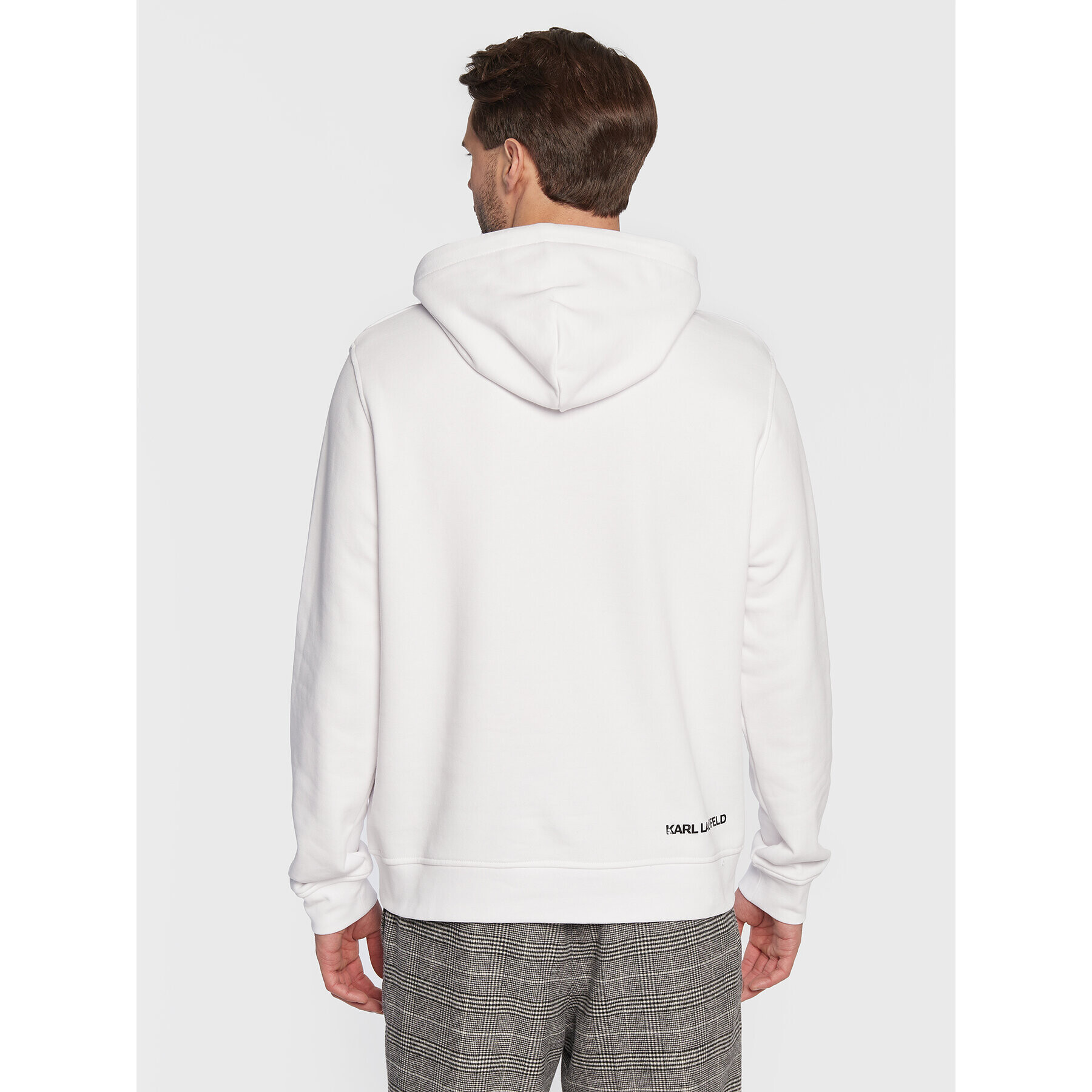 KARL LAGERFELD Суитшърт Sweat 705045 524910 Бял Regular Fit - Pepit.bg