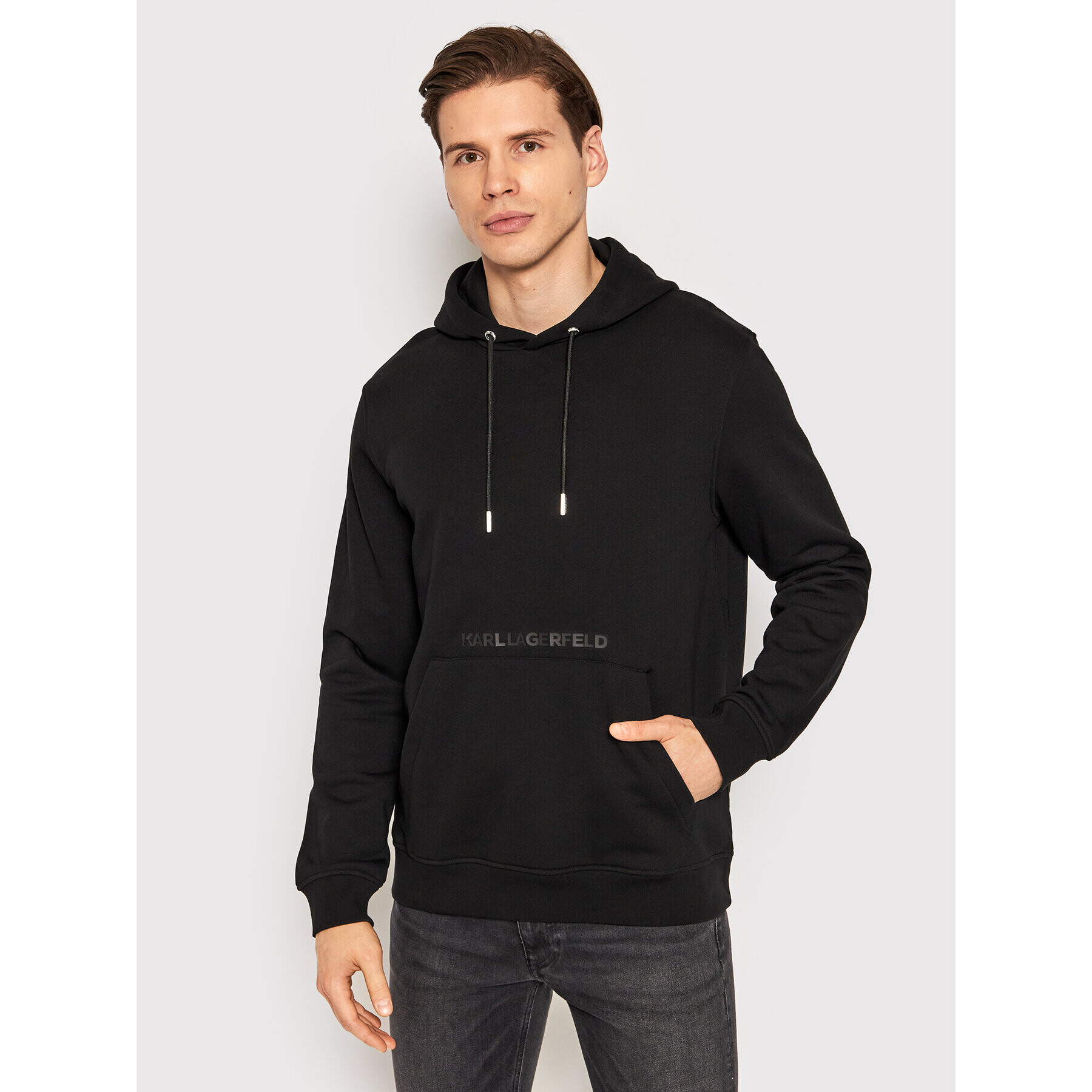 KARL LAGERFELD Суитшърт Sweat 705052 521900 Черен Regular Fit - Pepit.bg