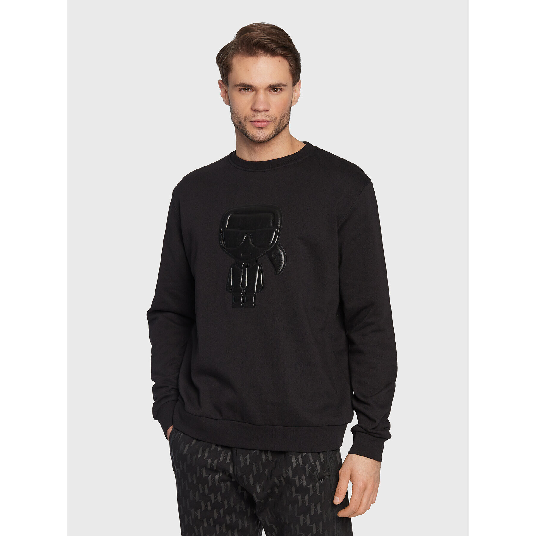 KARL LAGERFELD Суитшърт Sweat 705064 524940 Черен Regular Fit - Pepit.bg