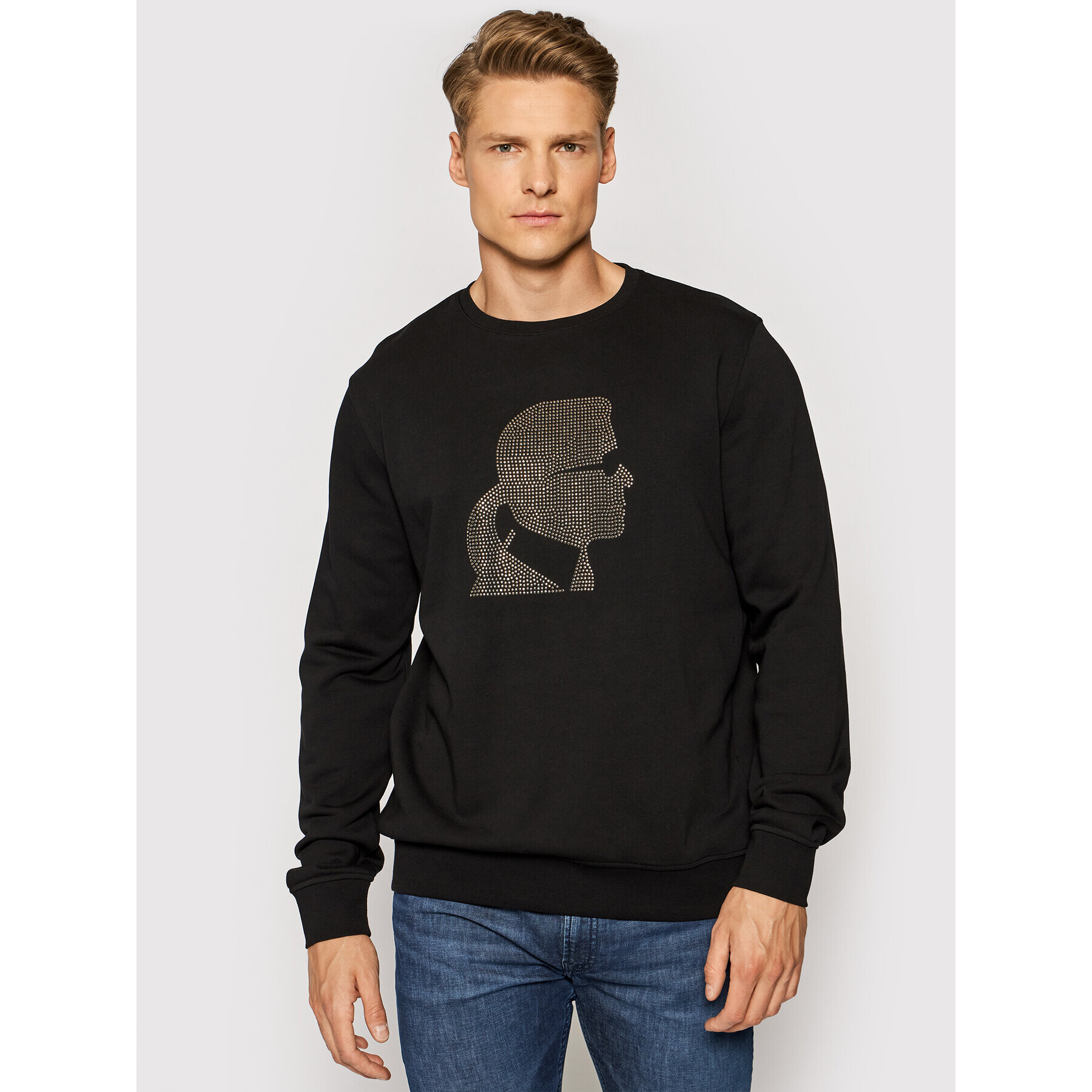 KARL LAGERFELD Суитшърт Sweat 705083 511900 Черен Regular Fit - Pepit.bg