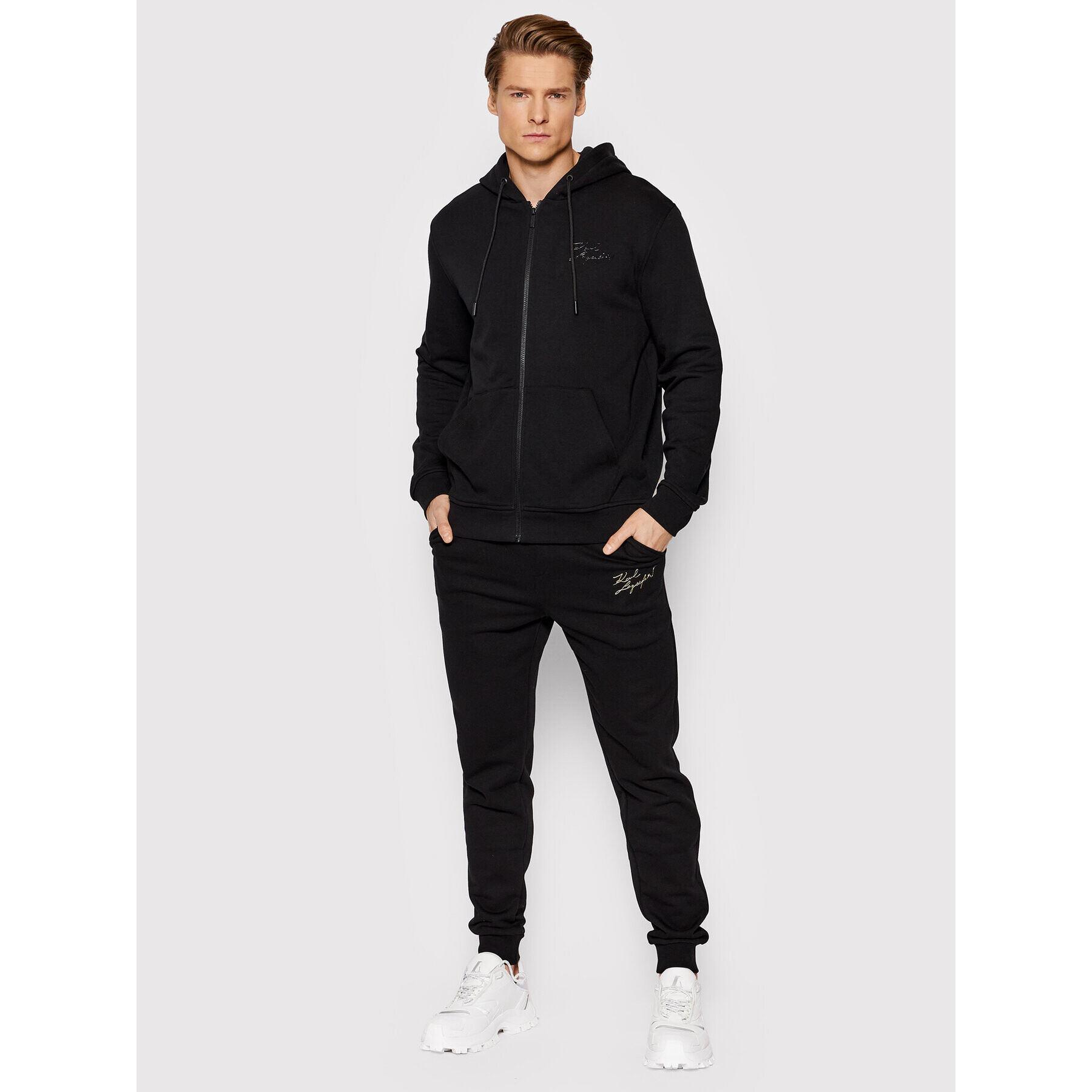 KARL LAGERFELD Суитшърт Sweat 705402 521900 Черен Regular Fit - Pepit.bg