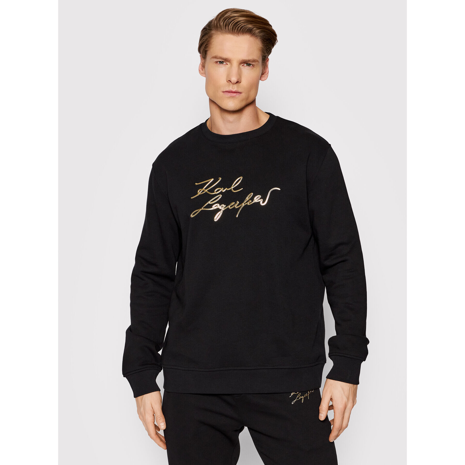 KARL LAGERFELD Суитшърт Sweat 705403 521900 Черен Regular Fit - Pepit.bg