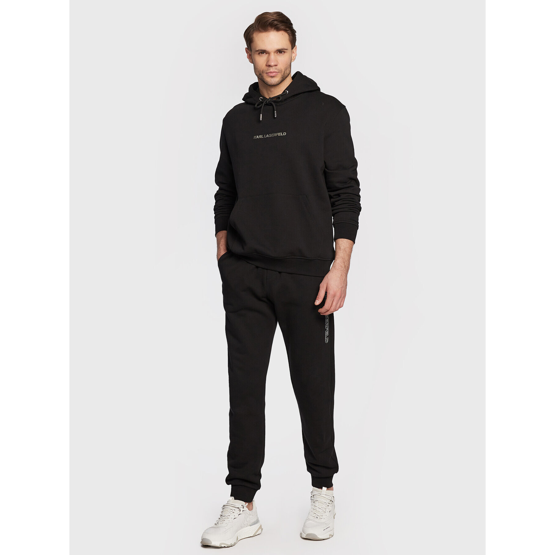 KARL LAGERFELD Суитшърт Sweat 705424 524910 Черен Regular Fit - Pepit.bg