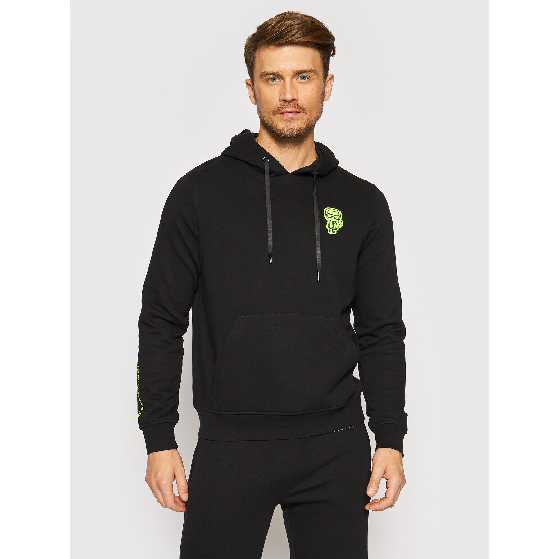 KARL LAGERFELD Суитшърт Sweat Hoody 705093 511910 Черен Slim Fit - Pepit.bg