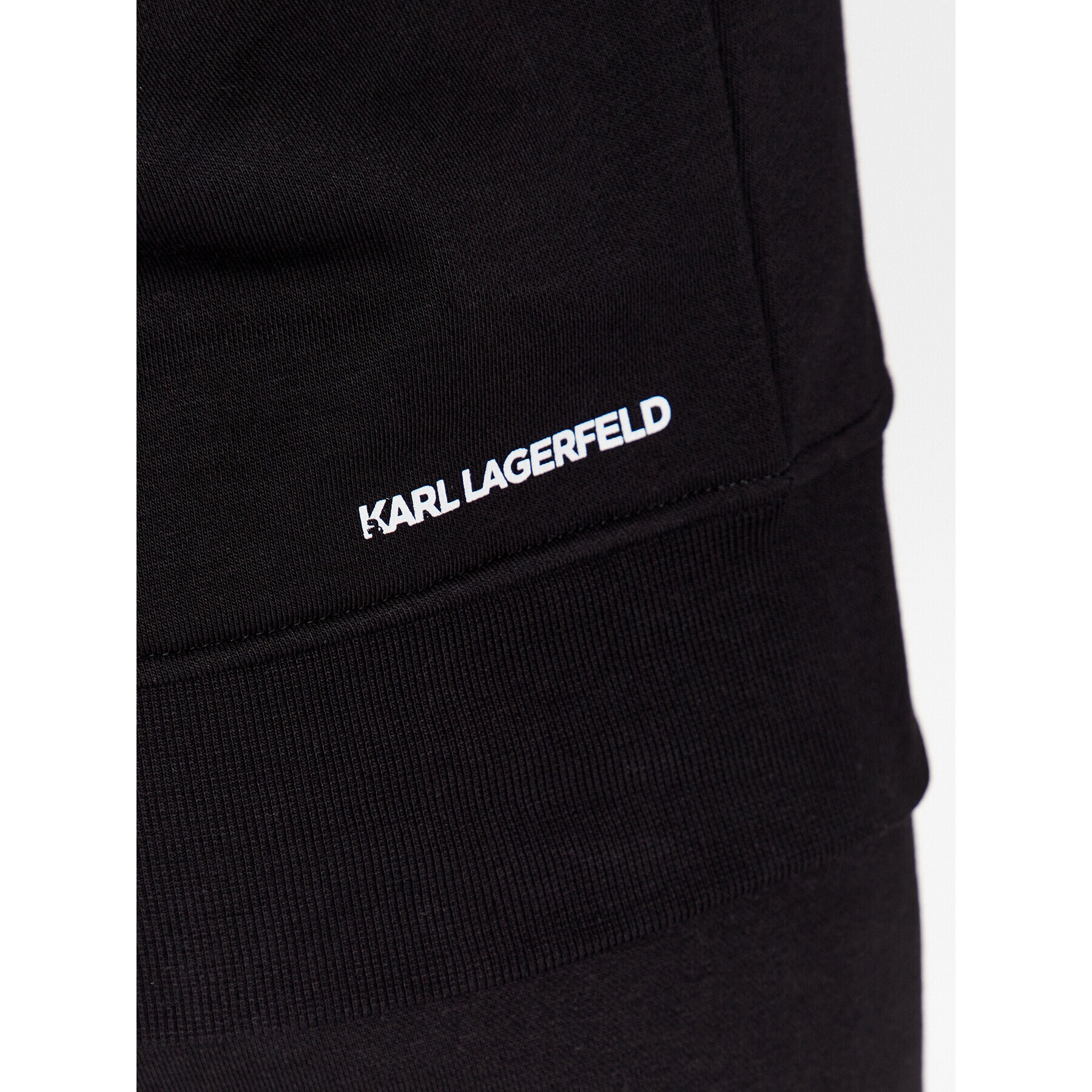 KARL LAGERFELD Суитшърт Unisex 225W2183 Черен Relaxed Fit - Pepit.bg