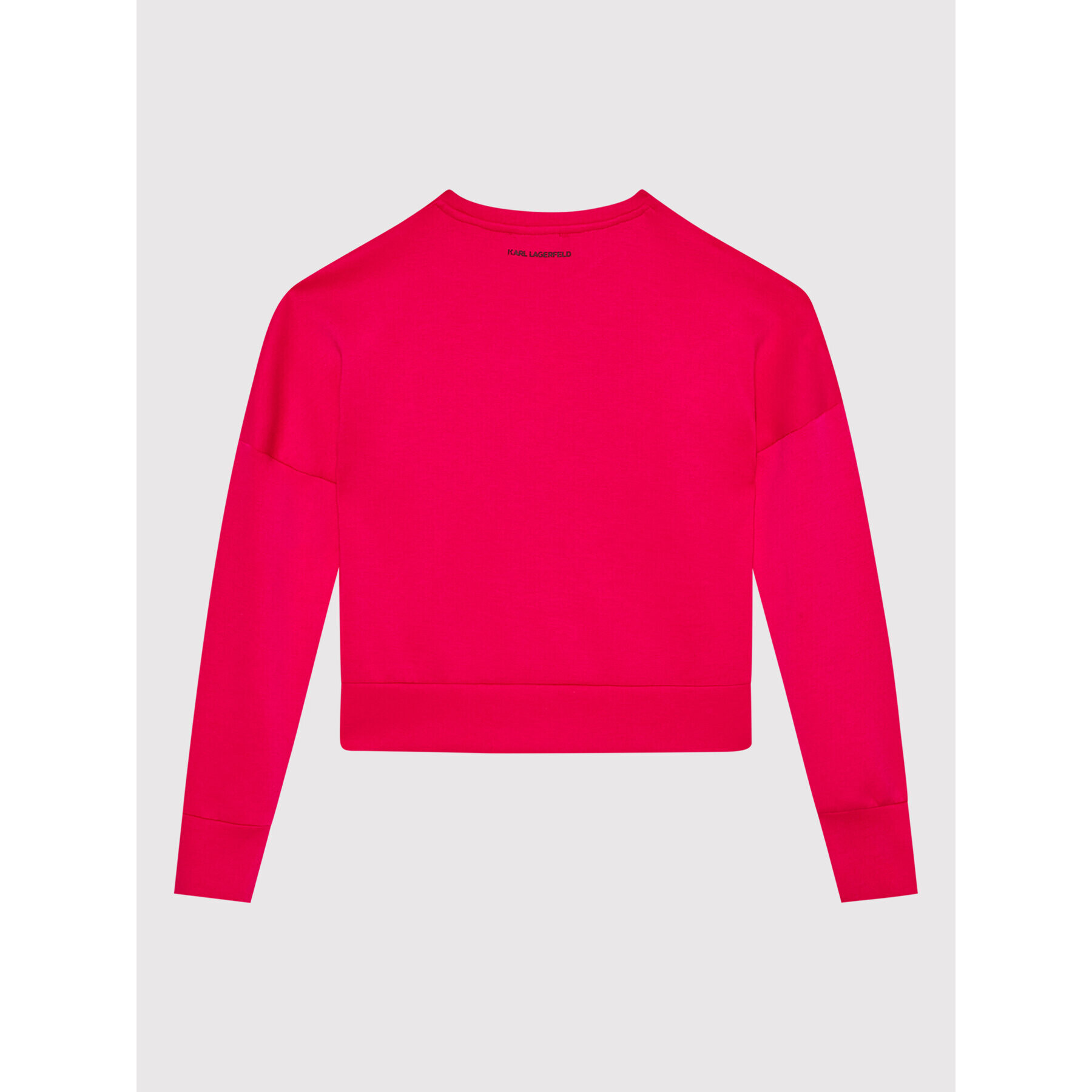 KARL LAGERFELD Суитшърт Z15368 S Розов Regular Fit - Pepit.bg