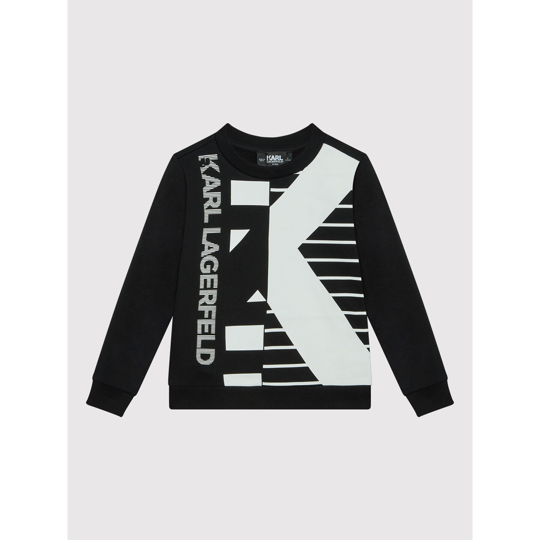 KARL LAGERFELD Суитшърт Z25349 D Черен Regular Fit - Pepit.bg