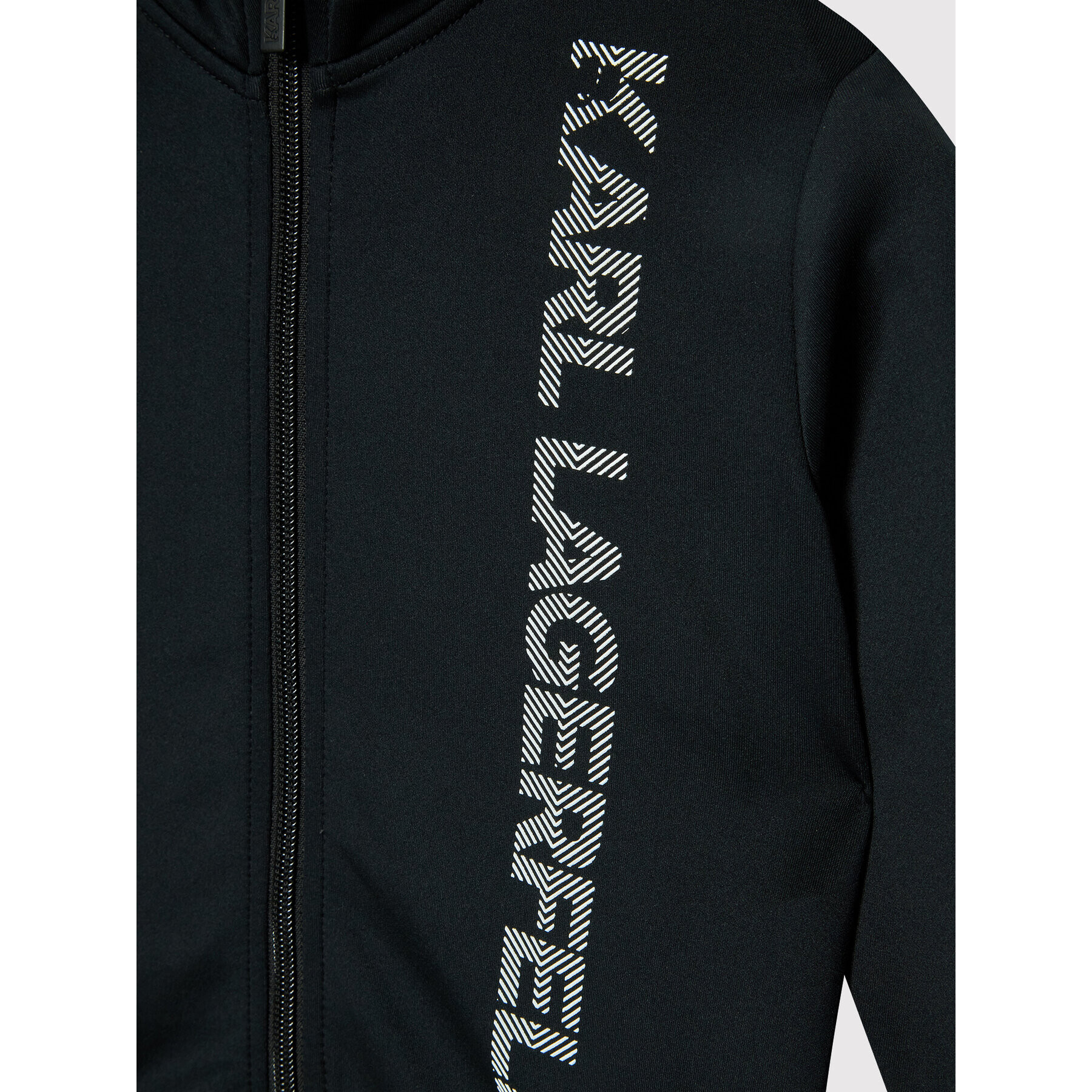 KARL LAGERFELD Суитшърт Z25355 S Черен Regular Fit - Pepit.bg