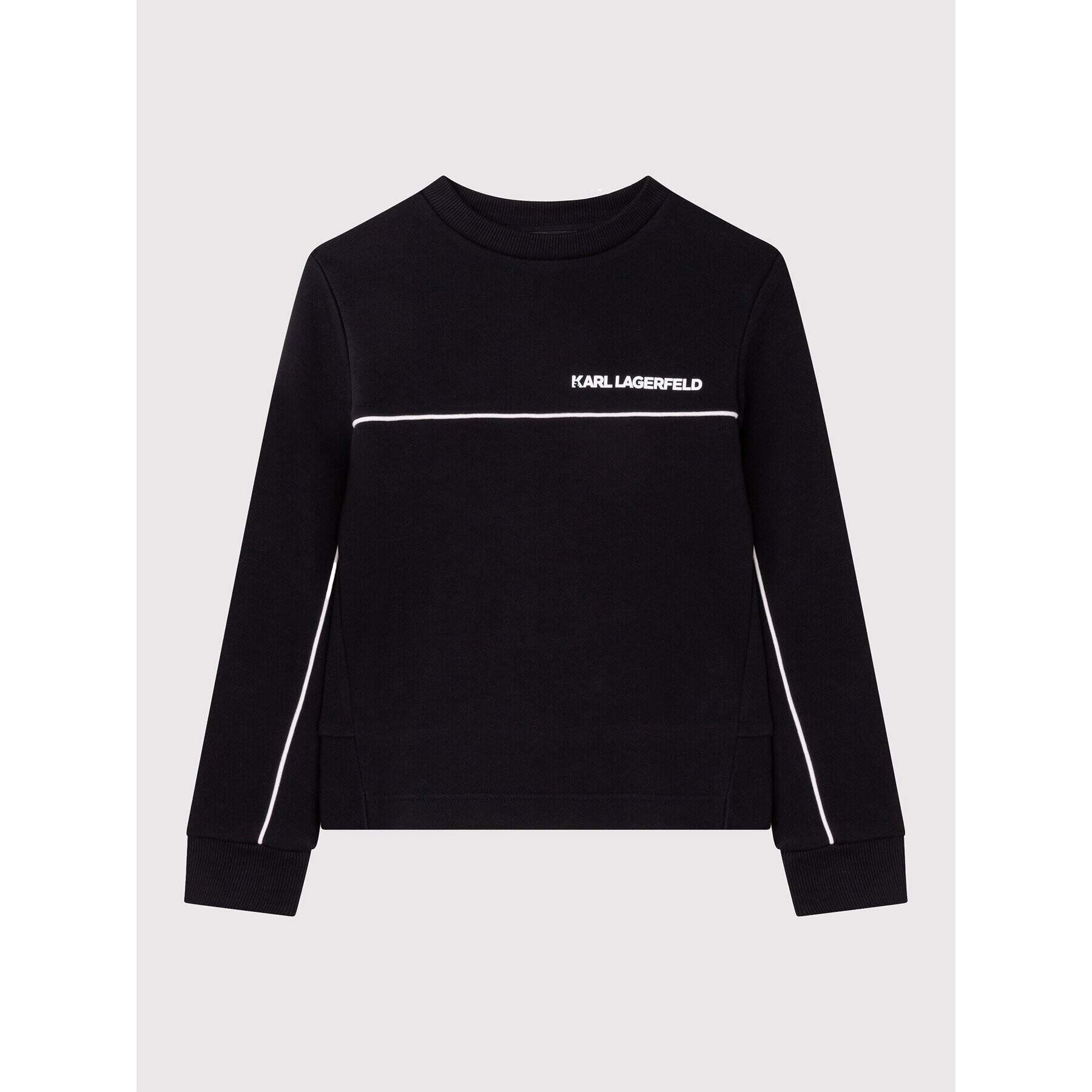 KARL LAGERFELD Суитшърт Z25369 D Черен Regular Fit - Pepit.bg