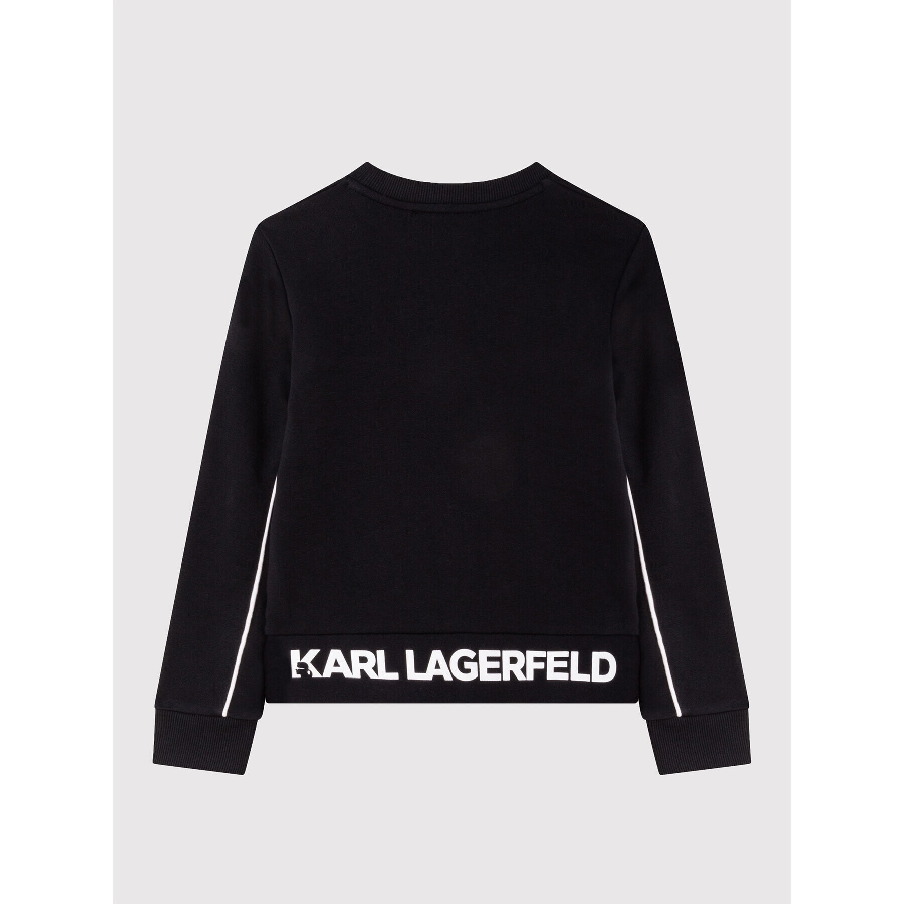 KARL LAGERFELD Суитшърт Z25369 D Черен Regular Fit - Pepit.bg