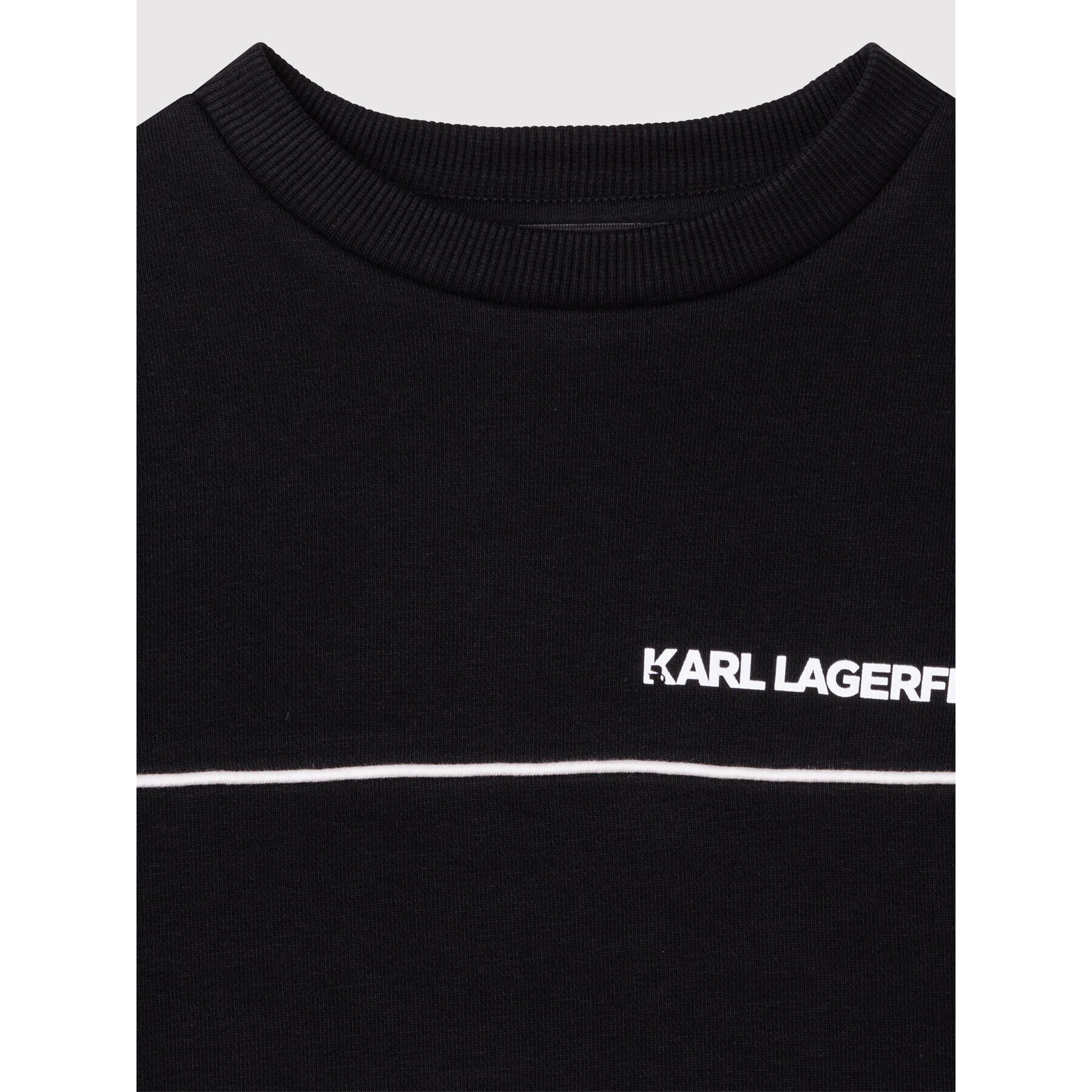 KARL LAGERFELD Суитшърт Z25369 D Черен Regular Fit - Pepit.bg