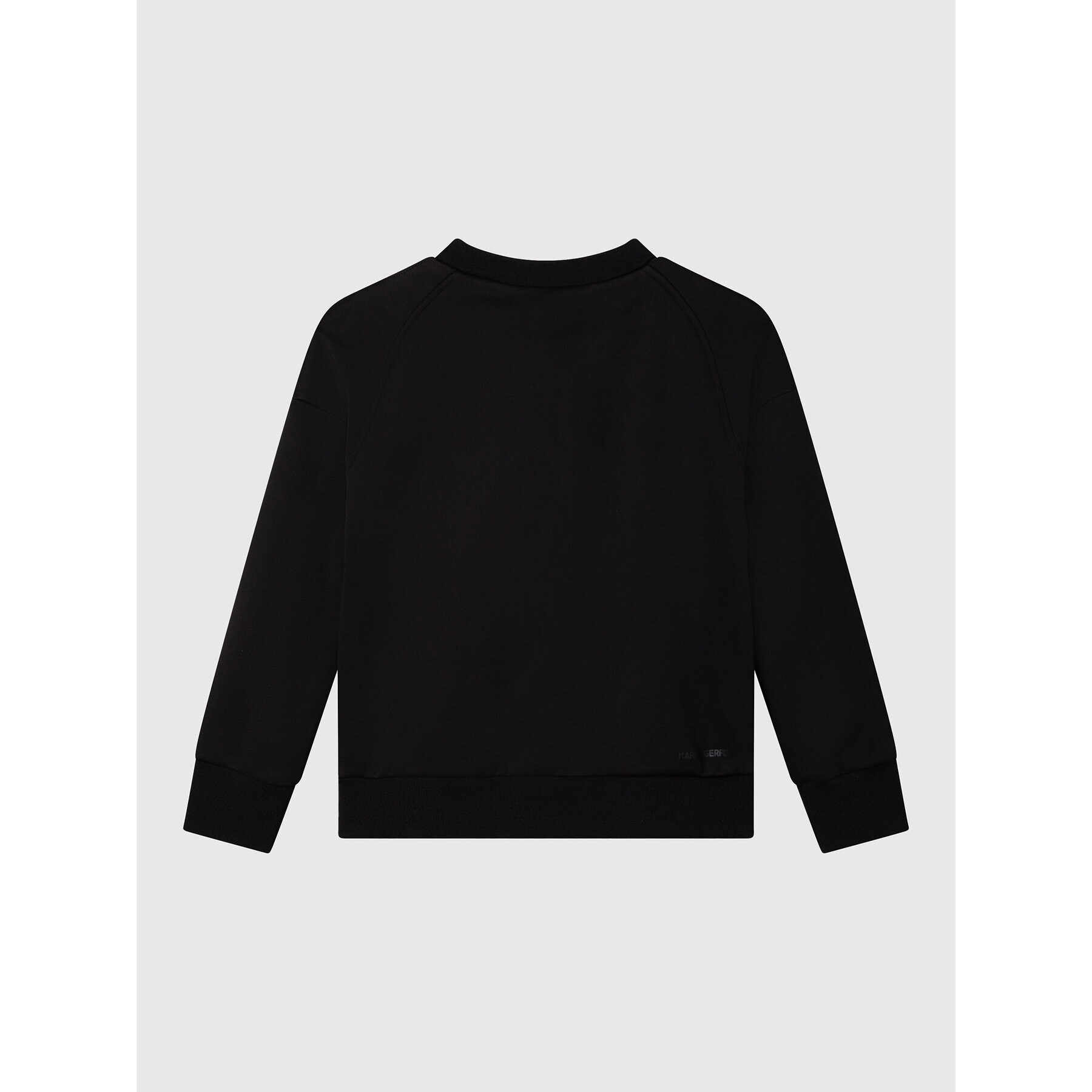 KARL LAGERFELD Суитшърт Z25375 M Черен Regular Fit - Pepit.bg