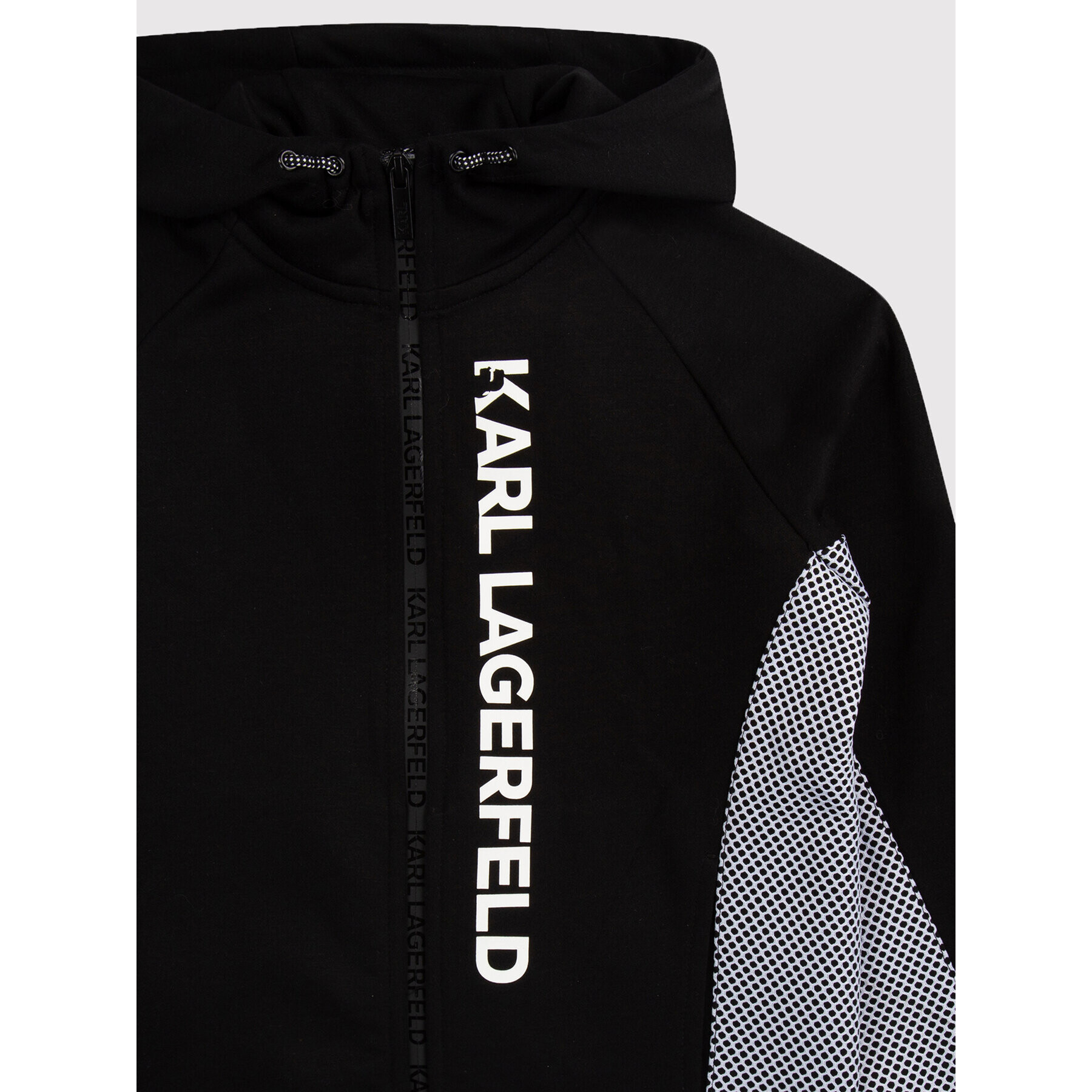 KARL LAGERFELD Суитшърт Z25384 D Черен Regular Fit - Pepit.bg