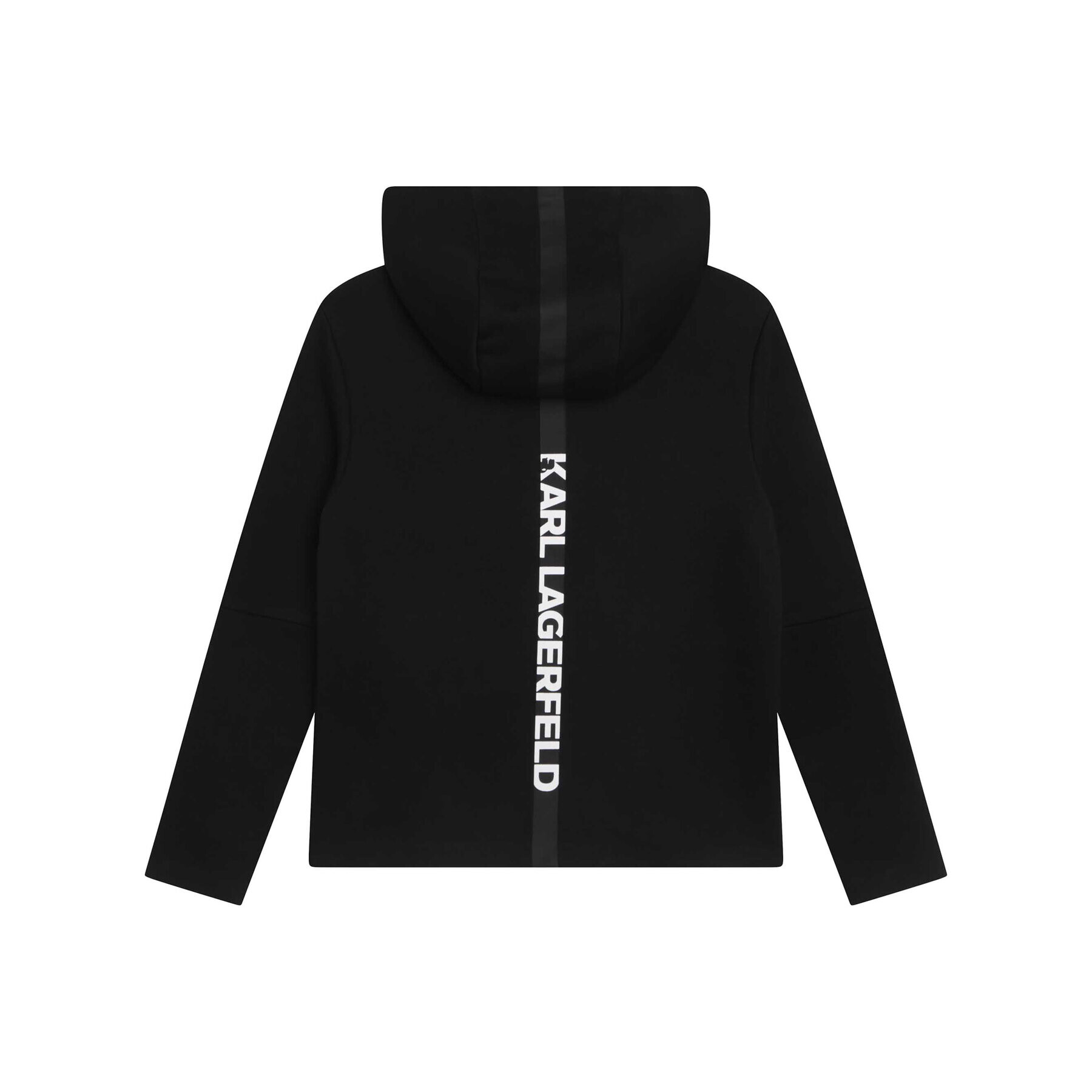 Karl Lagerfeld Kids Суитшърт Z25409 S Черен Regular Fit - Pepit.bg