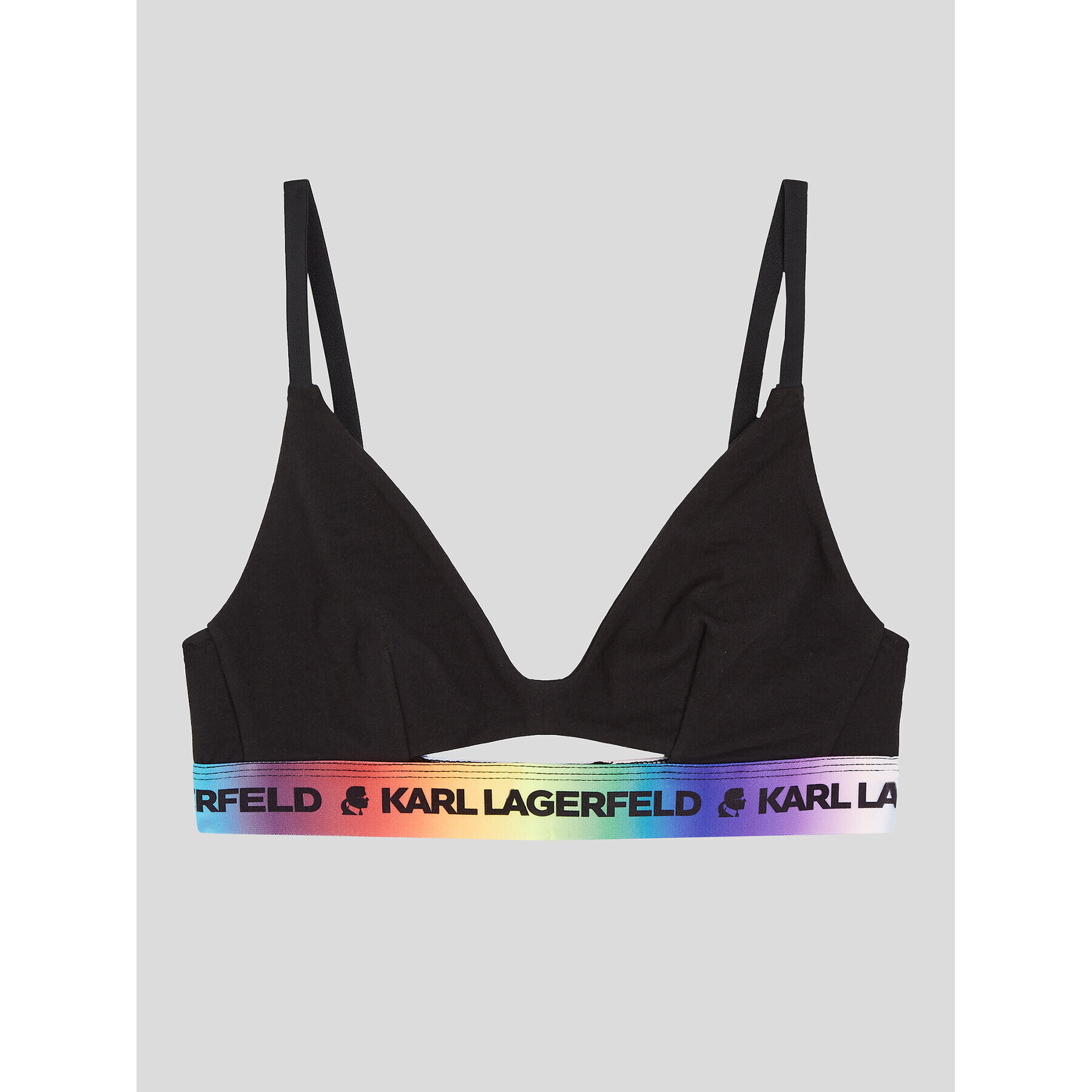 KARL LAGERFELD Сутиен бралет Pride 225W2117 Черен - Pepit.bg