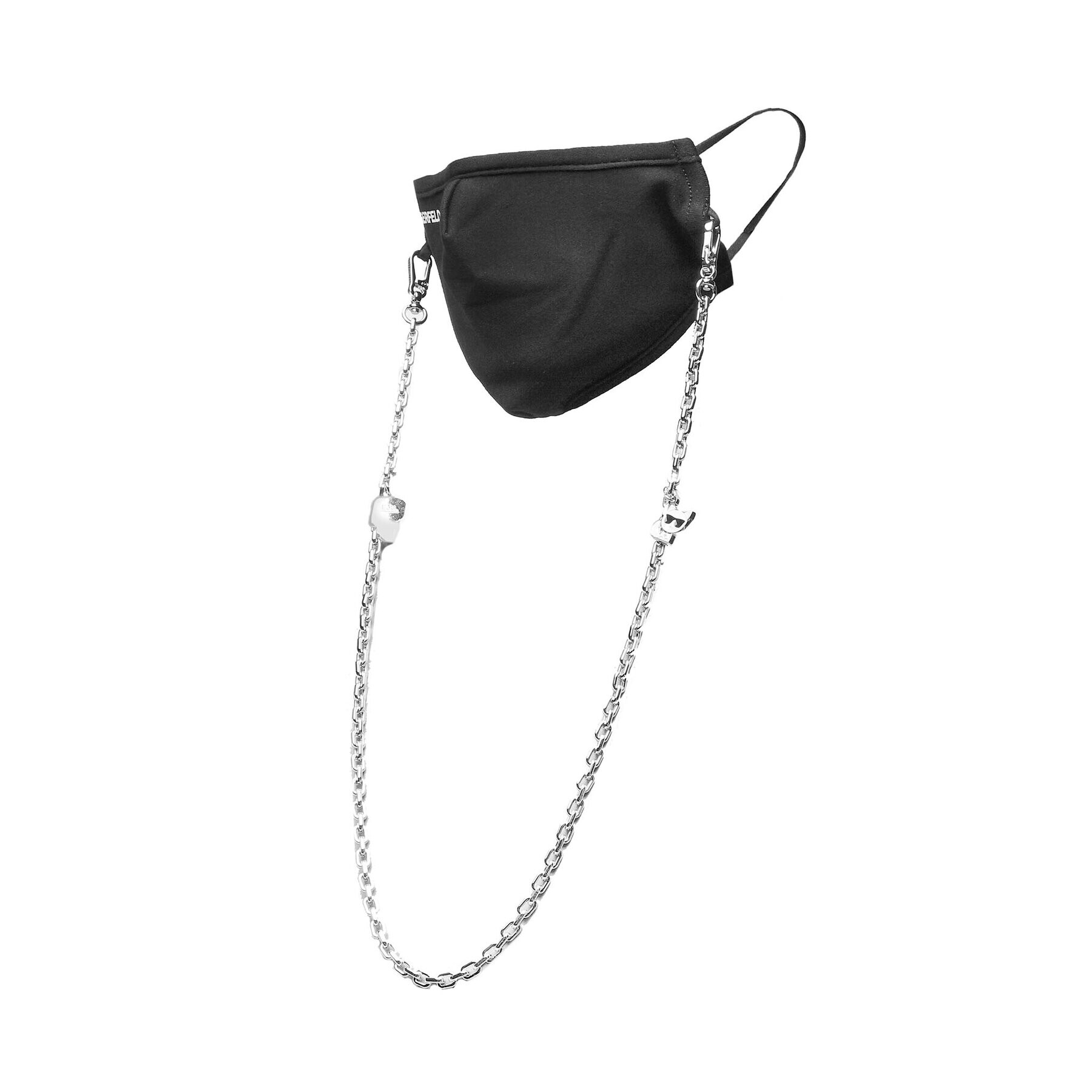 KARL LAGERFELD Текстилна маска 220W3979 Черен - Pepit.bg