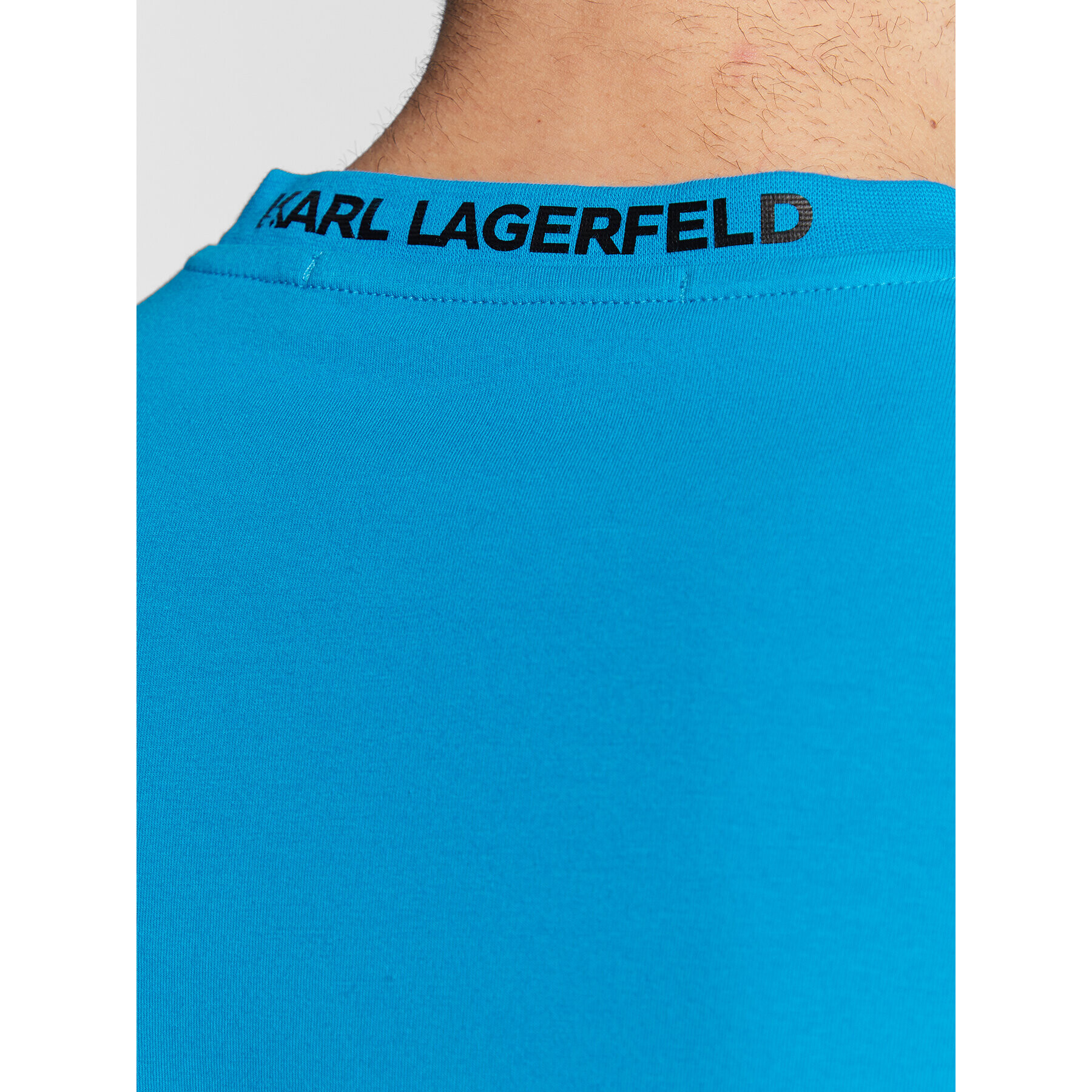 KARL LAGERFELD Тишърт 755024 524221 Син Regular Fit - Pepit.bg