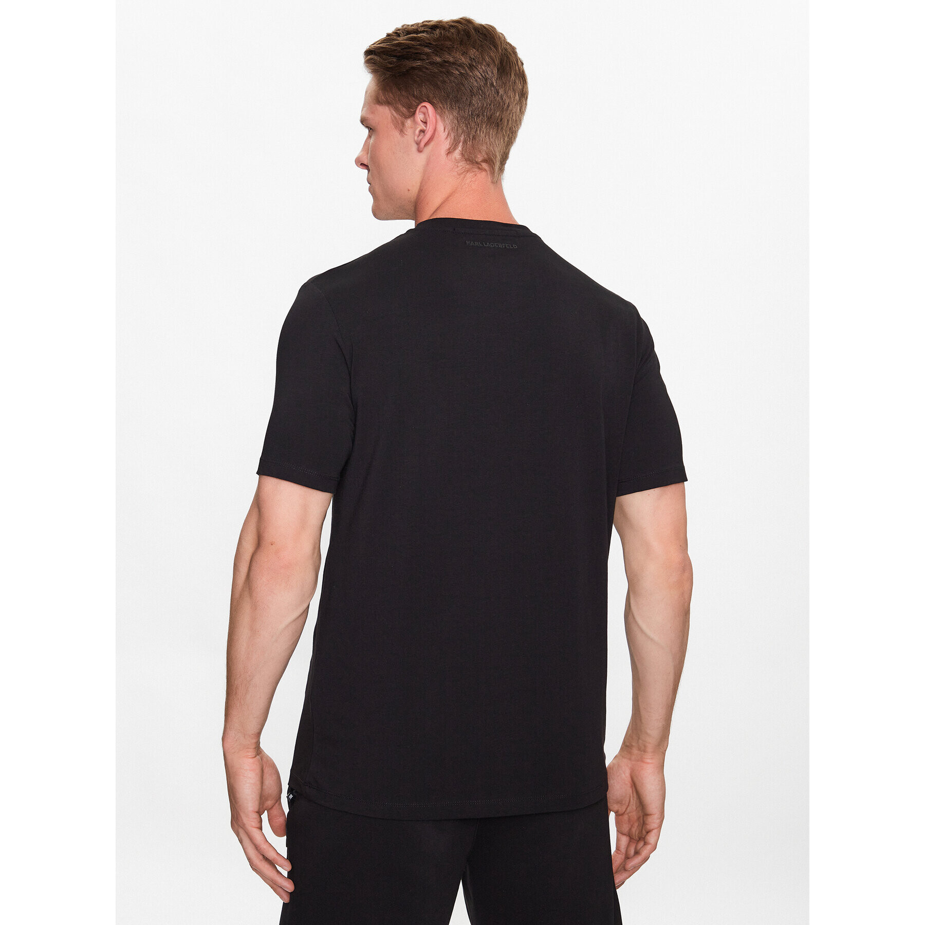 KARL LAGERFELD Тишърт 755024 532221 Черен Regular Fit - Pepit.bg