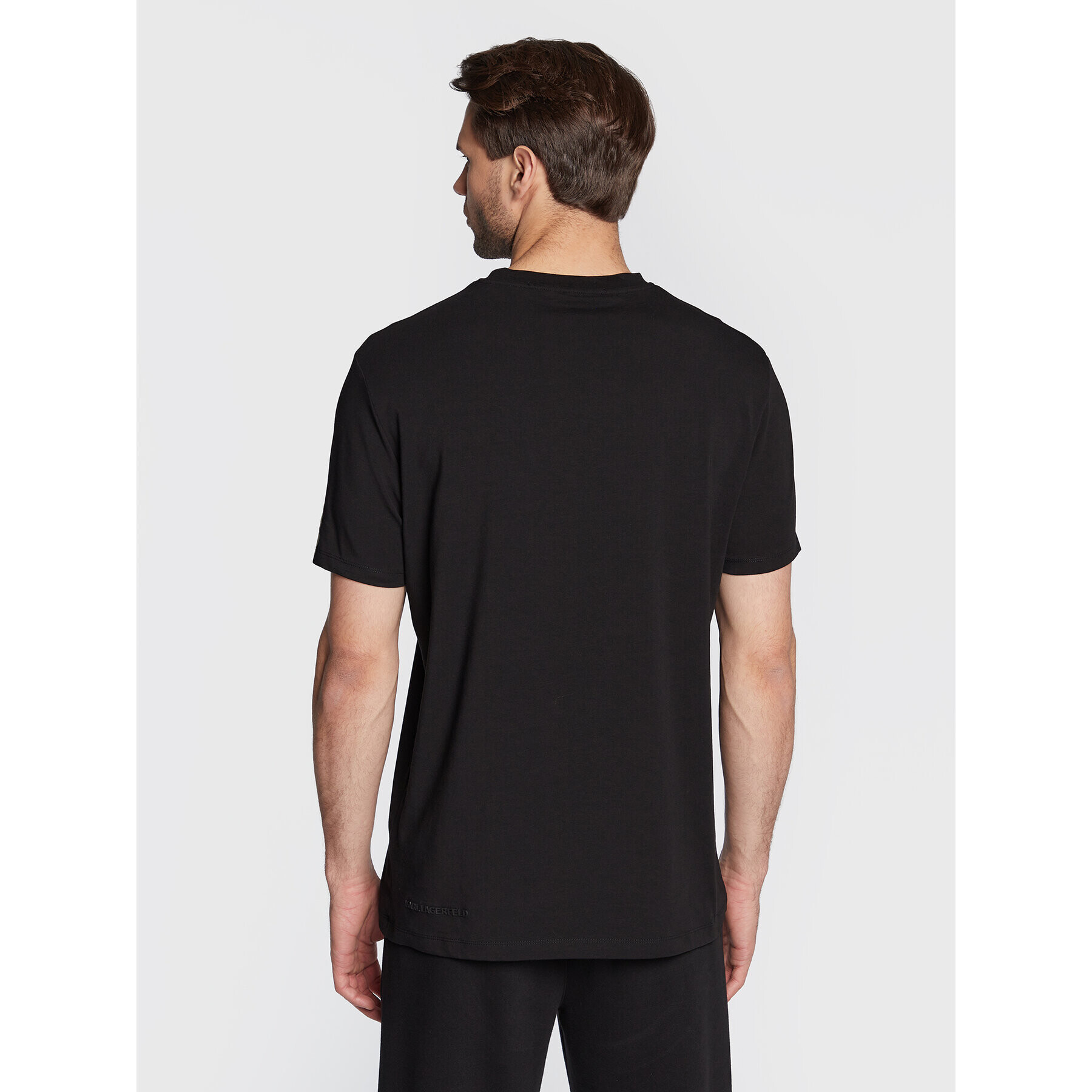 KARL LAGERFELD Тишърт 755025 524221 Черен Regular Fit - Pepit.bg