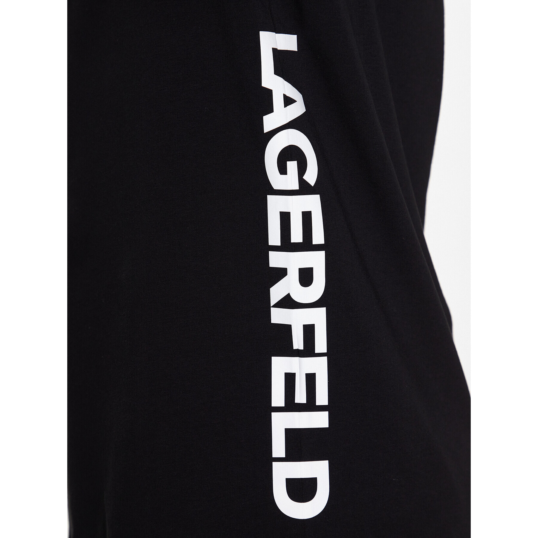 KARL LAGERFELD Тишърт 755025 532221 Черен Regular Fit - Pepit.bg