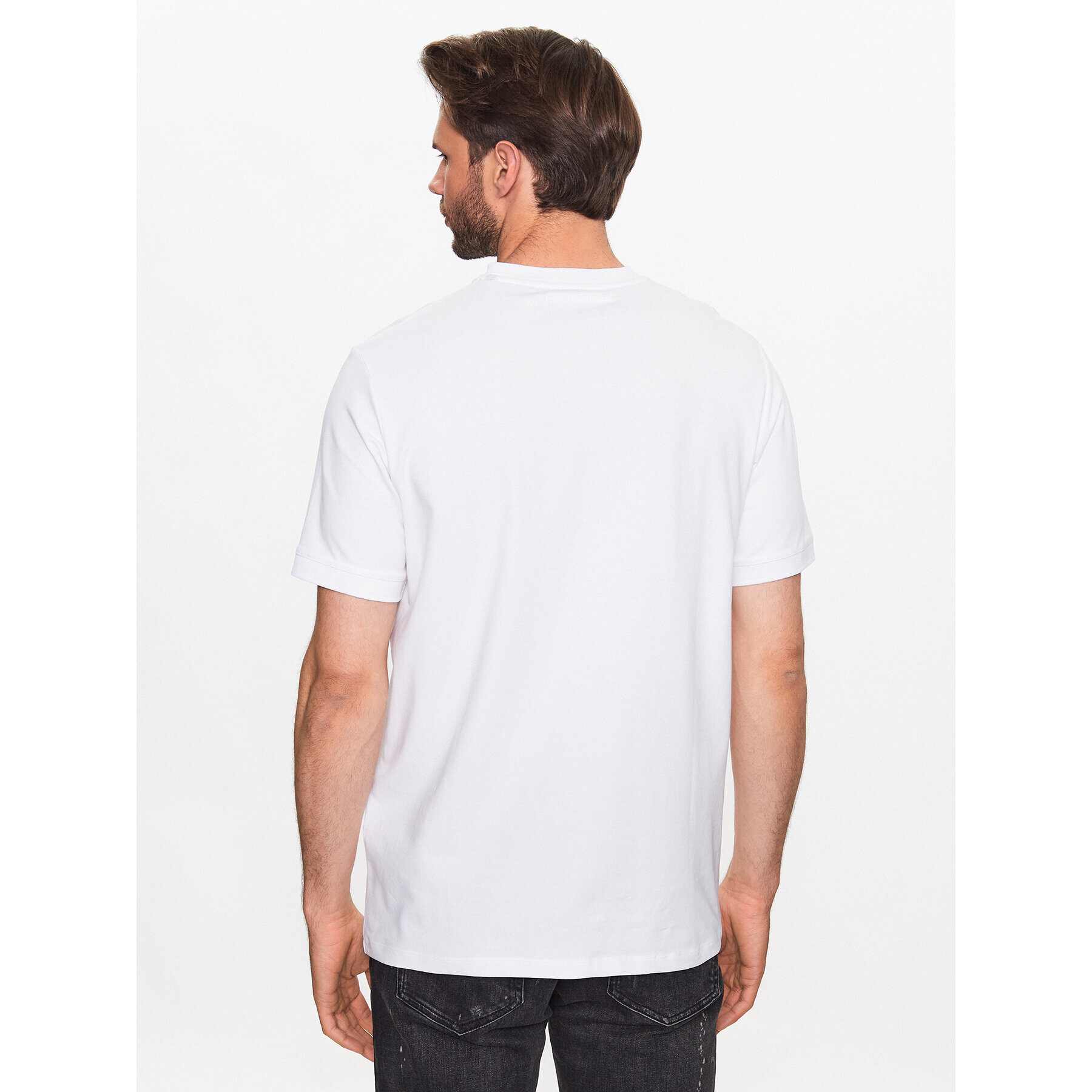 KARL LAGERFELD Тишърт 755026 532221 Бял Regular Fit - Pepit.bg