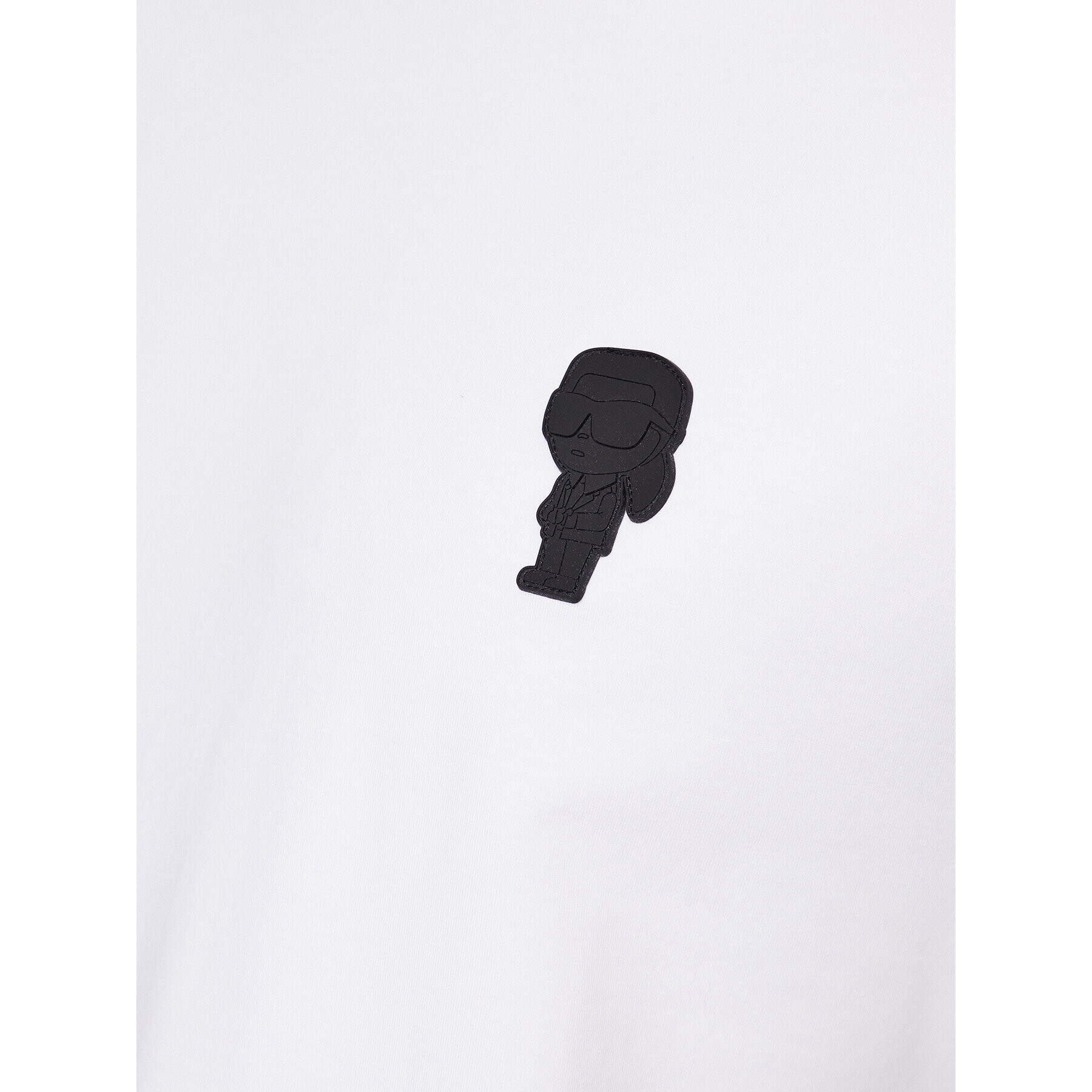 KARL LAGERFELD Тишърт 755026 532221 Бял Regular Fit - Pepit.bg