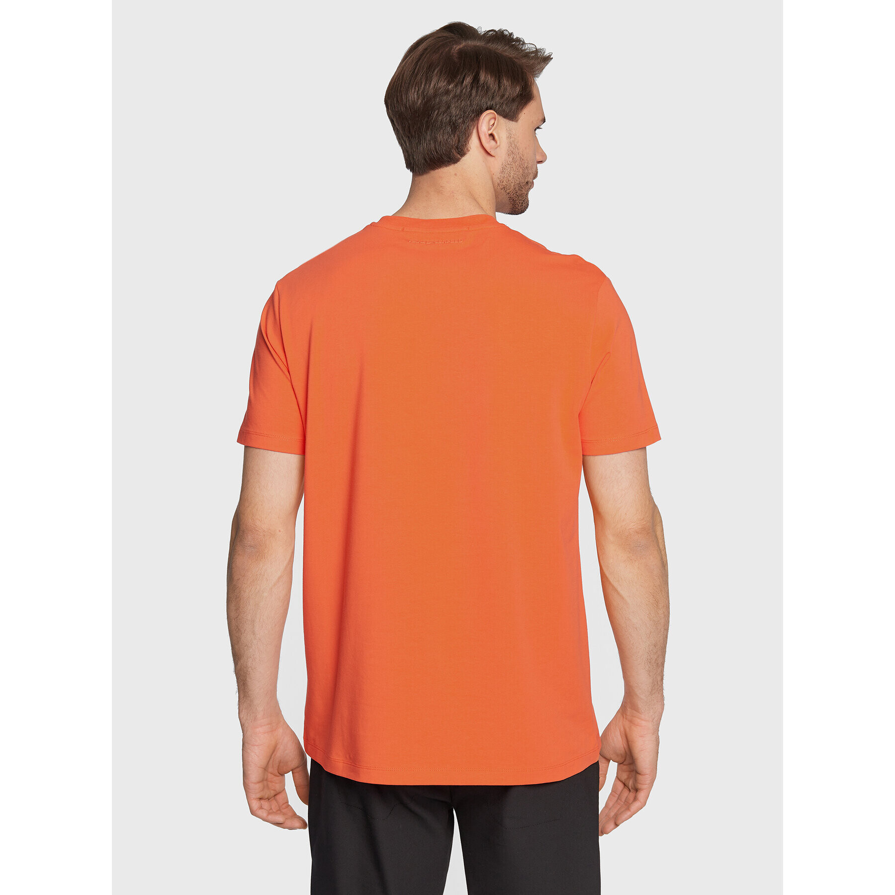 KARL LAGERFELD Тишърт 755027 524221 Оранжев Regular Fit - Pepit.bg