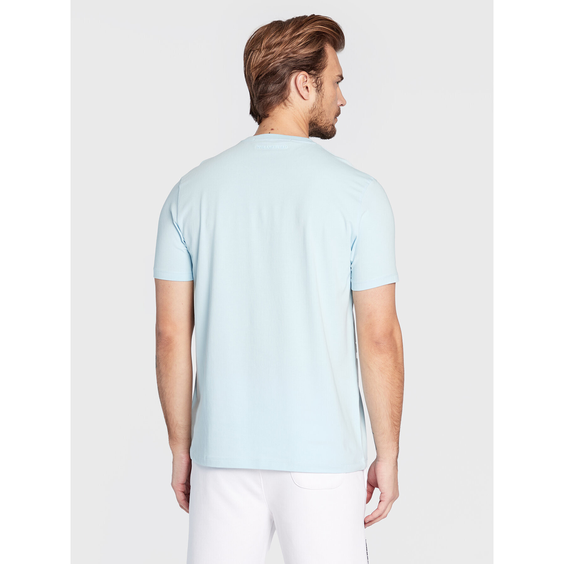 KARL LAGERFELD Тишърт 755027 524221 Син Relaxed Fit - Pepit.bg