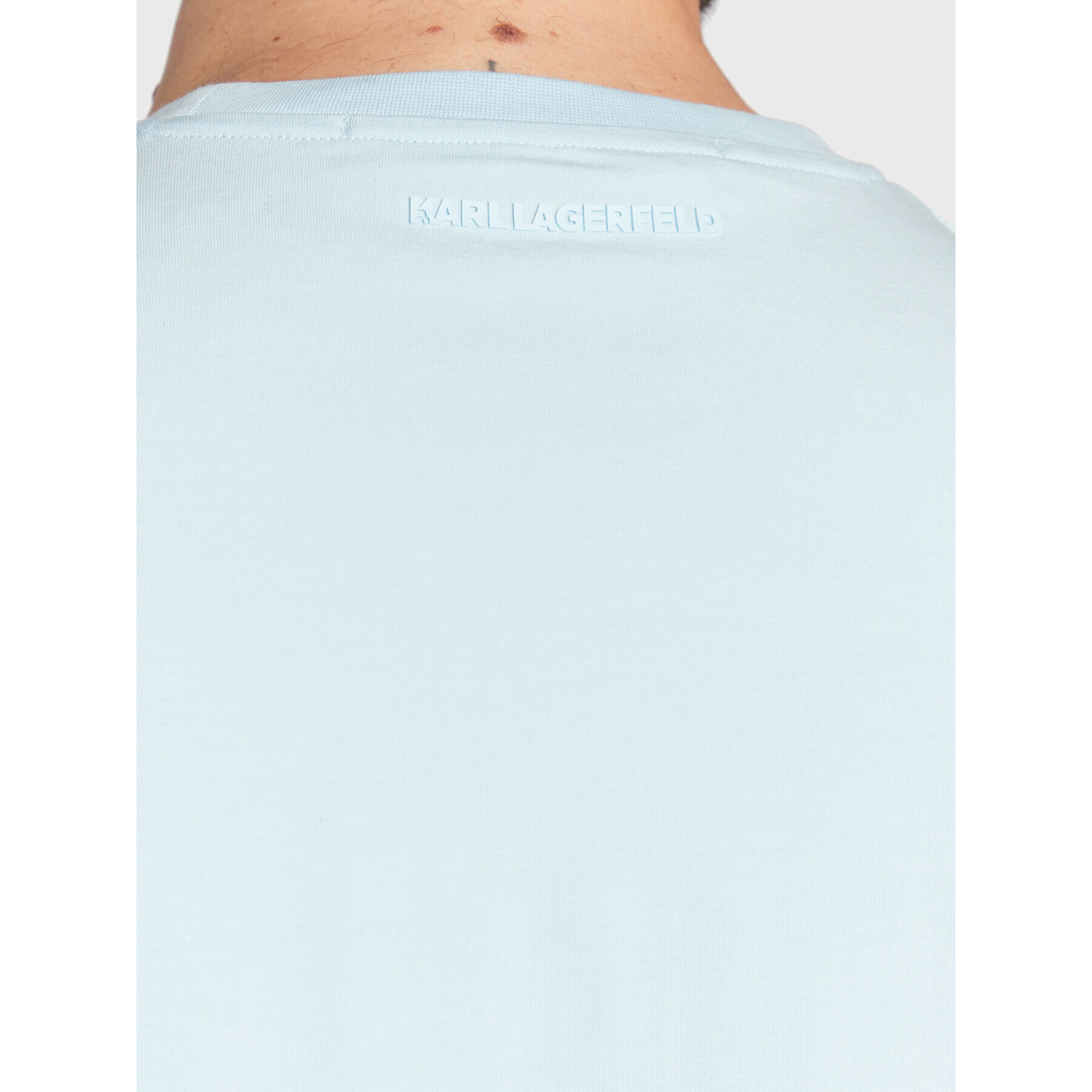 KARL LAGERFELD Тишърт 755027 524221 Син Relaxed Fit - Pepit.bg