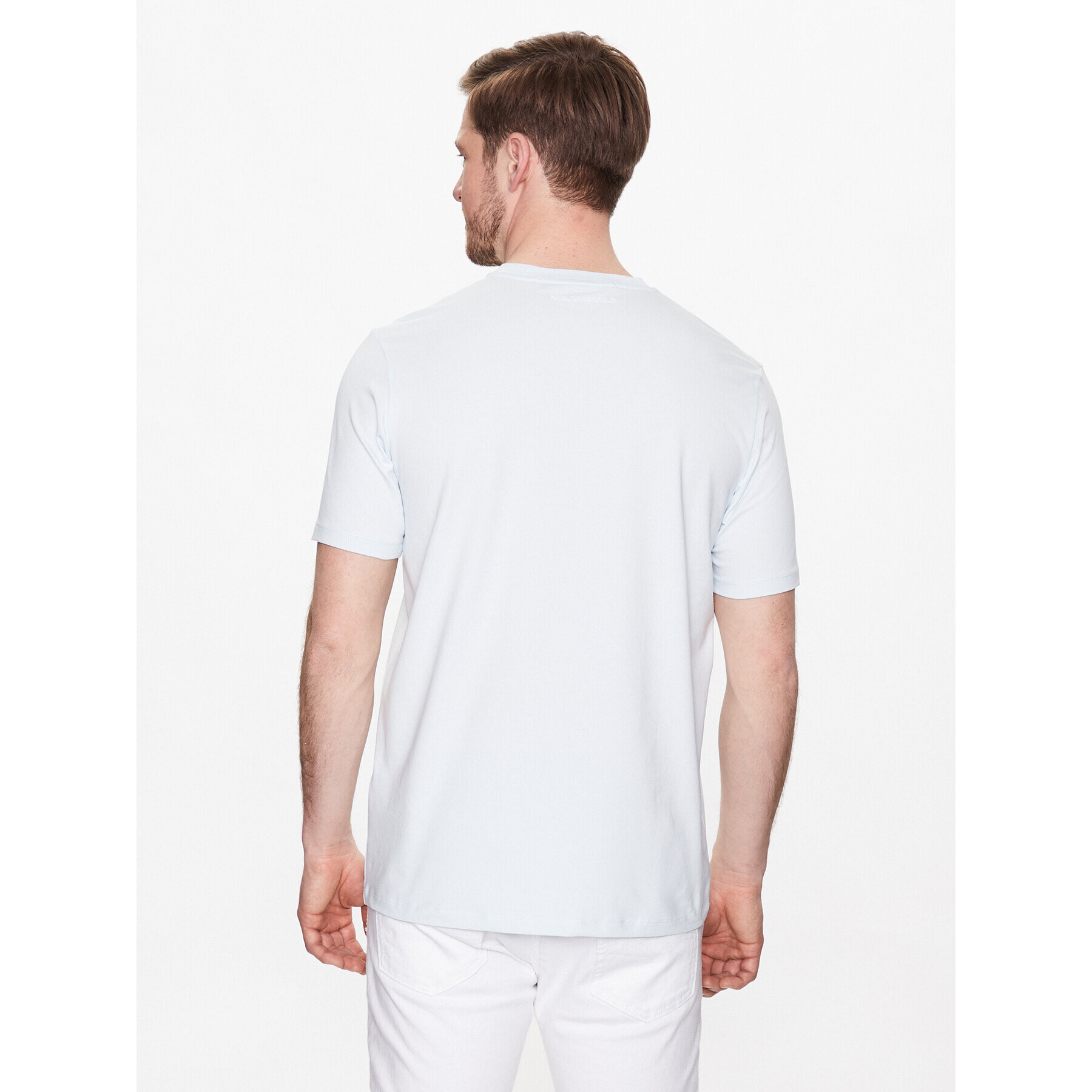 KARL LAGERFELD Тишърт 755027 532221 Син Regular Fit - Pepit.bg