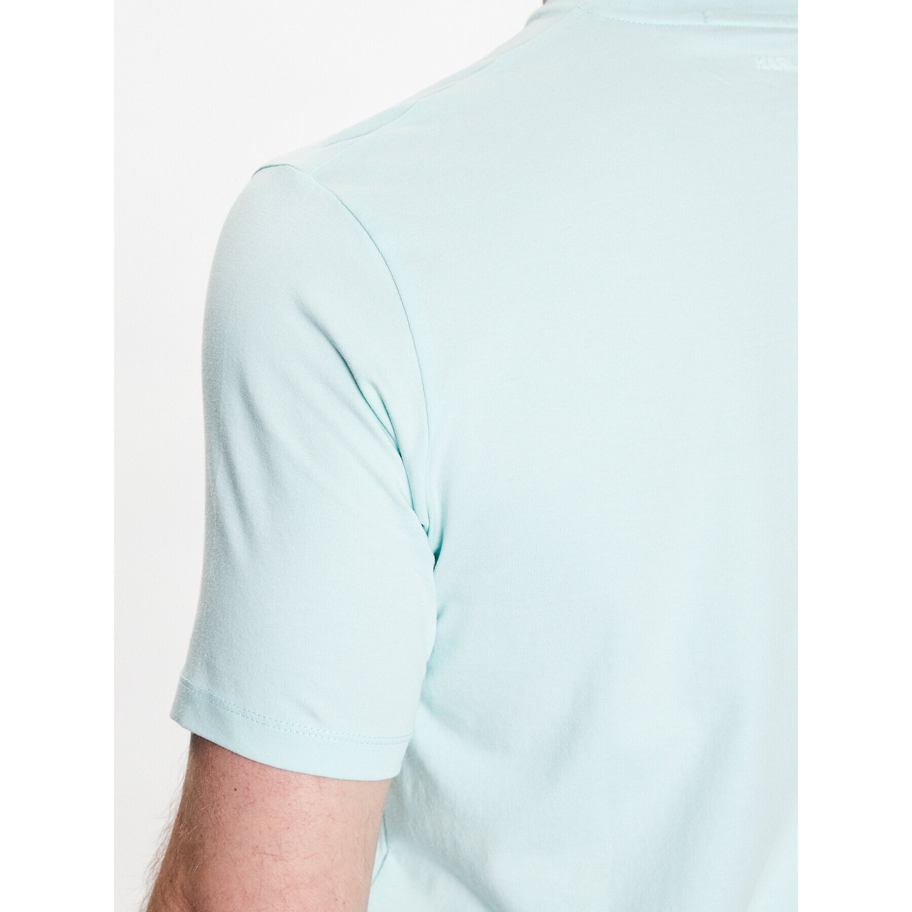 KARL LAGERFELD Тишърт 755027 532221 Зелен Regular Fit - Pepit.bg