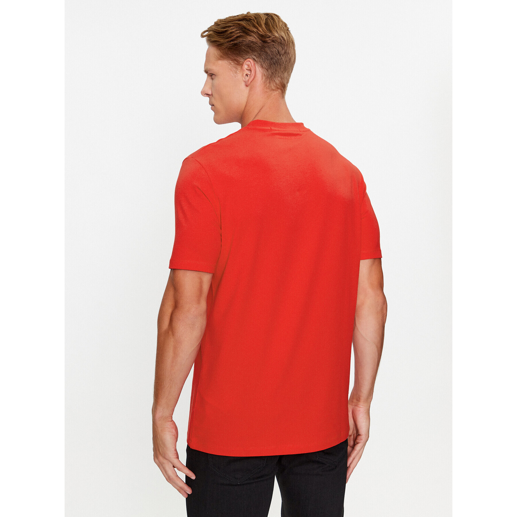 KARL LAGERFELD Тишърт 755027 534221 Червен Regular Fit - Pepit.bg