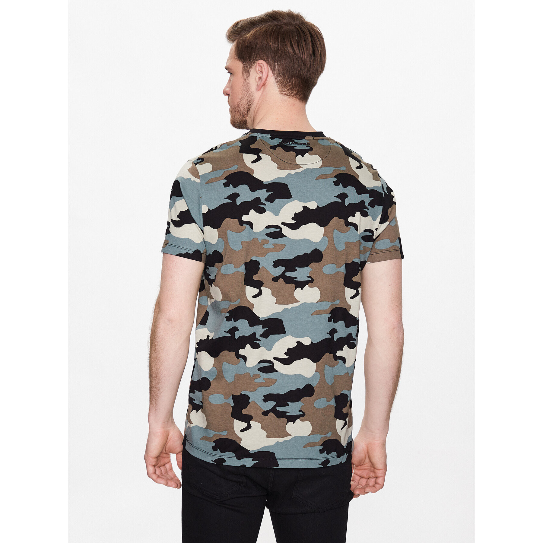 KARL LAGERFELD Тишърт 755039 532225 Цветен Regular Fit - Pepit.bg
